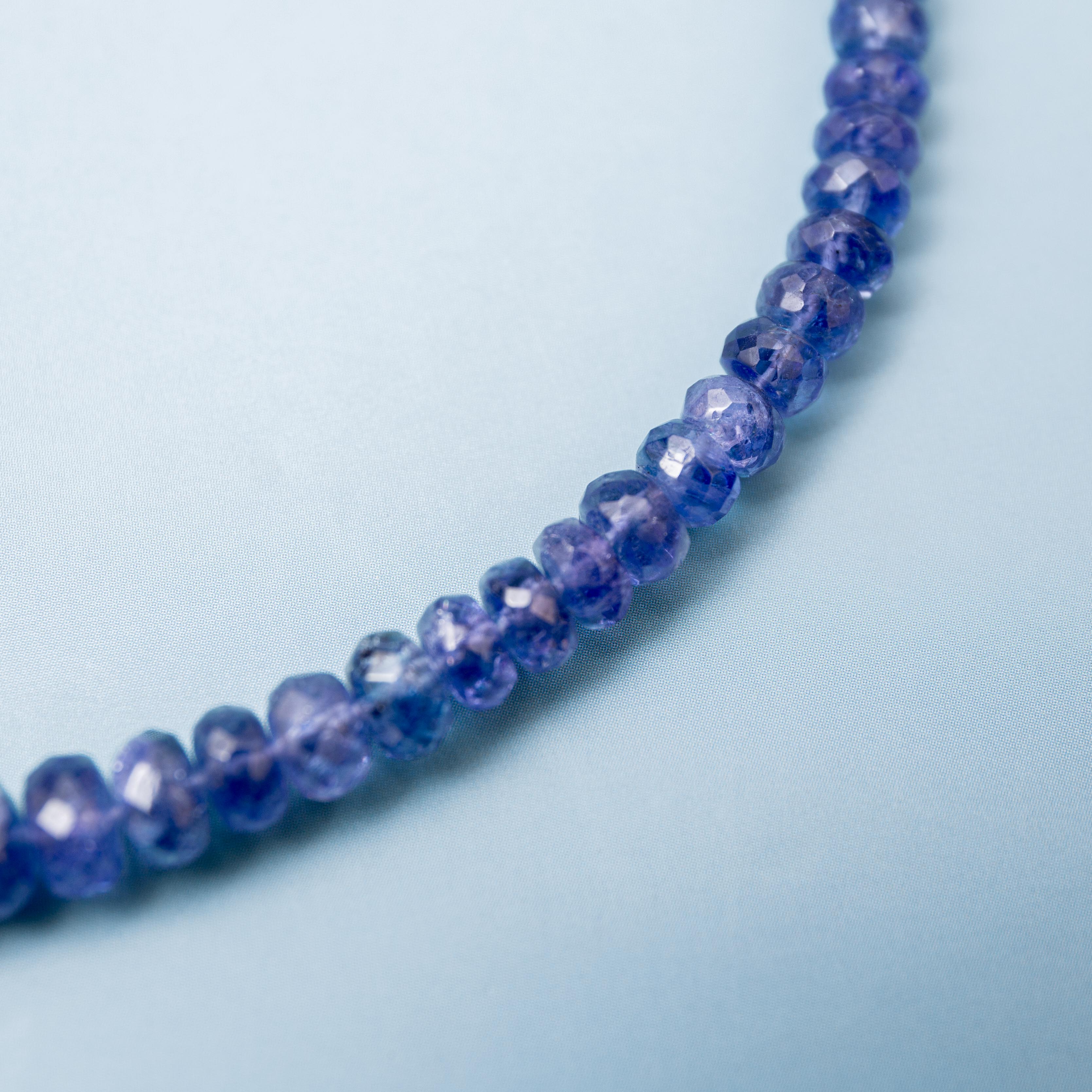 Tanzanite "AA" Necklace - 5mm/45cm (Facet)