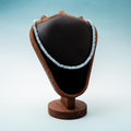 Aquamarine Necklace - 6mm/44cm (Facet)