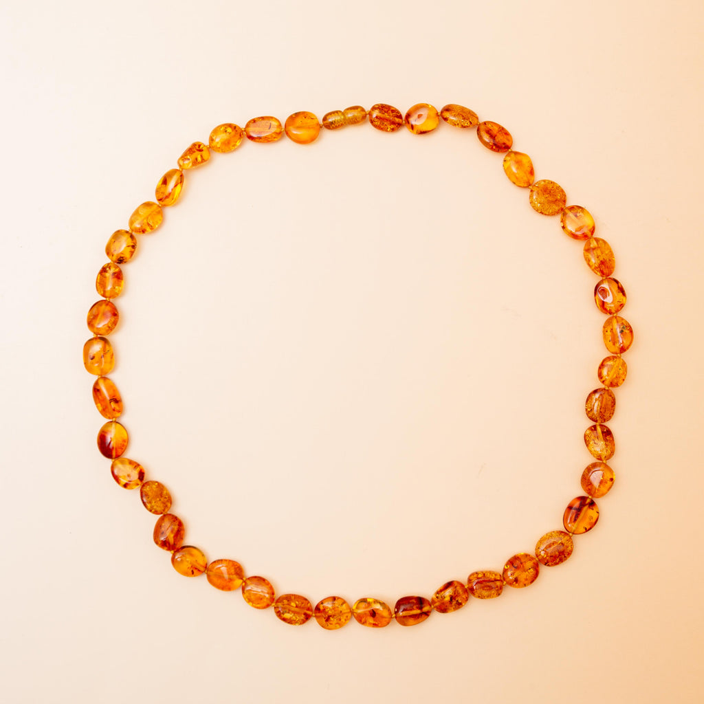 Amber Necklace - 8-10mm/60cm