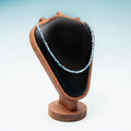 Aquamarine Necklace - 6mm 49cm