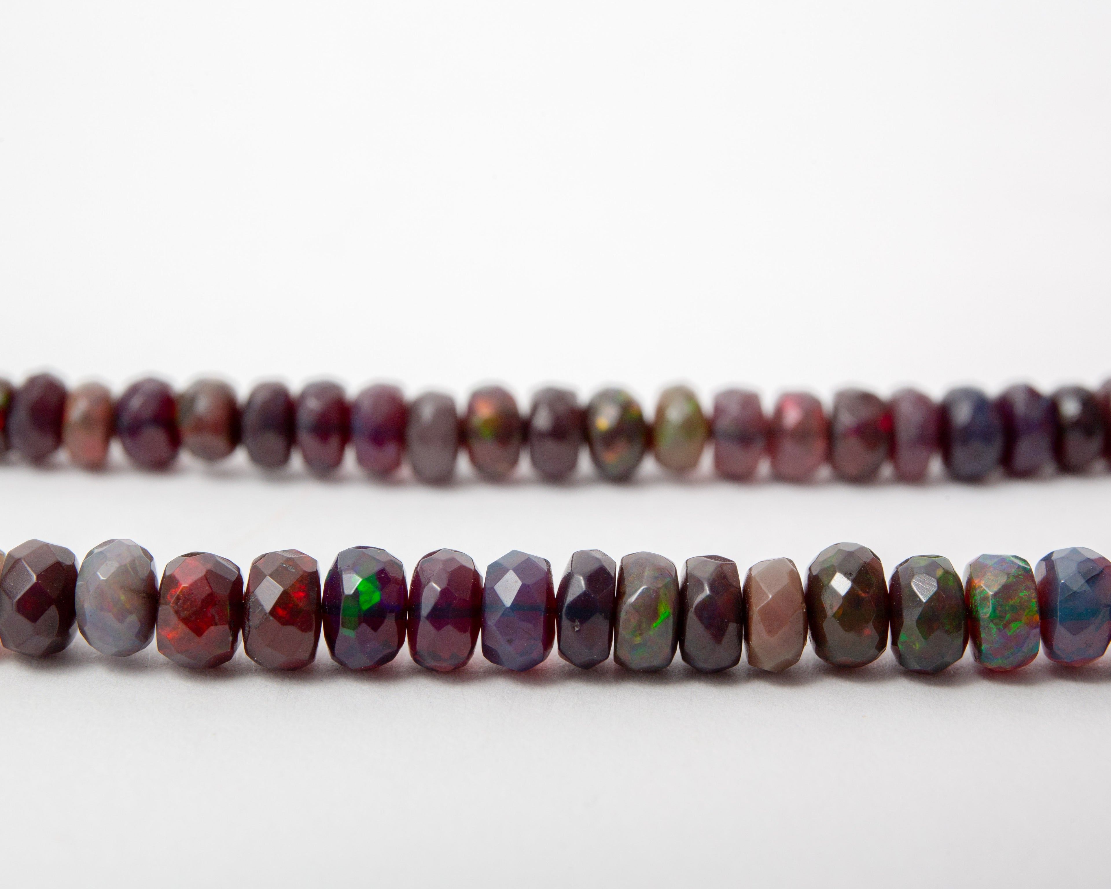 Necklace Black Opal - 48cm