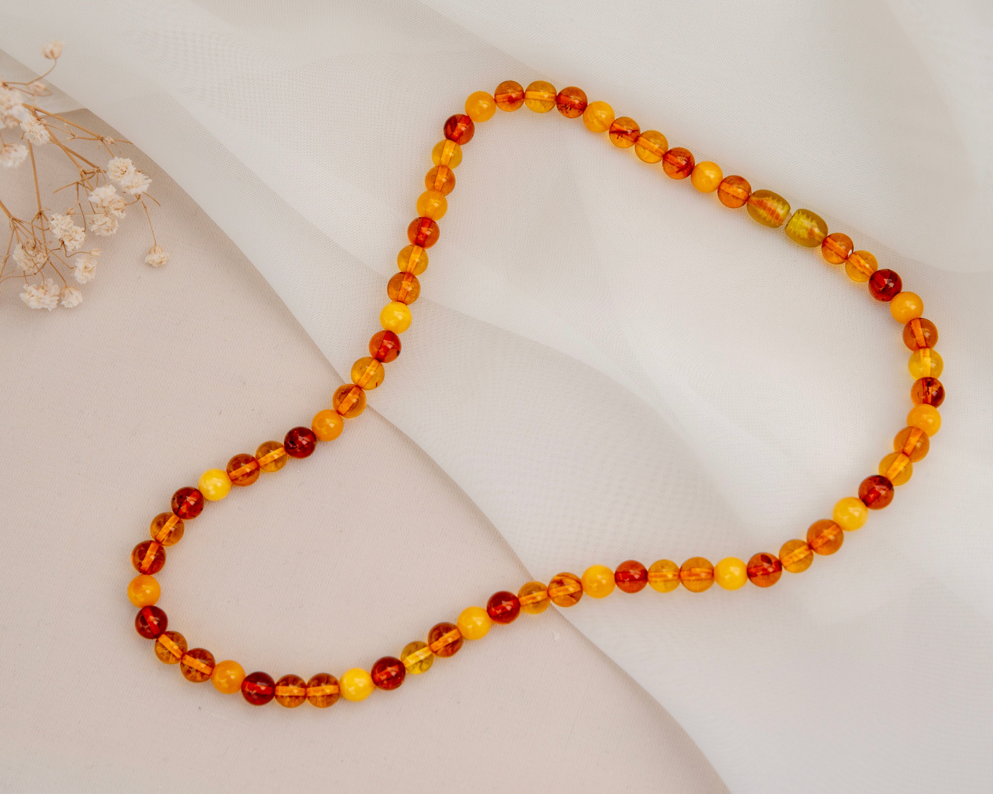 Necklace Amber - 42cm