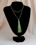 Necklace Olivine (Peridot) - 76cm