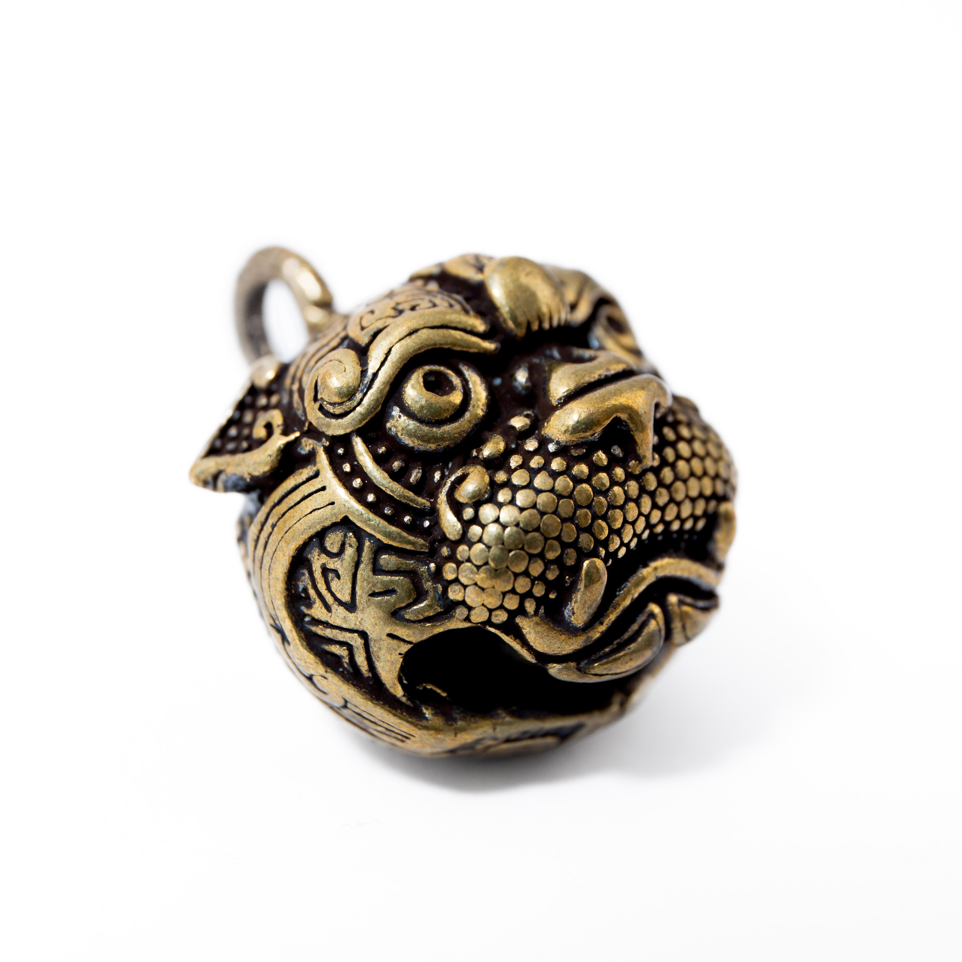 Pixiu Harang - Sárgaréz Medál 2,5cm