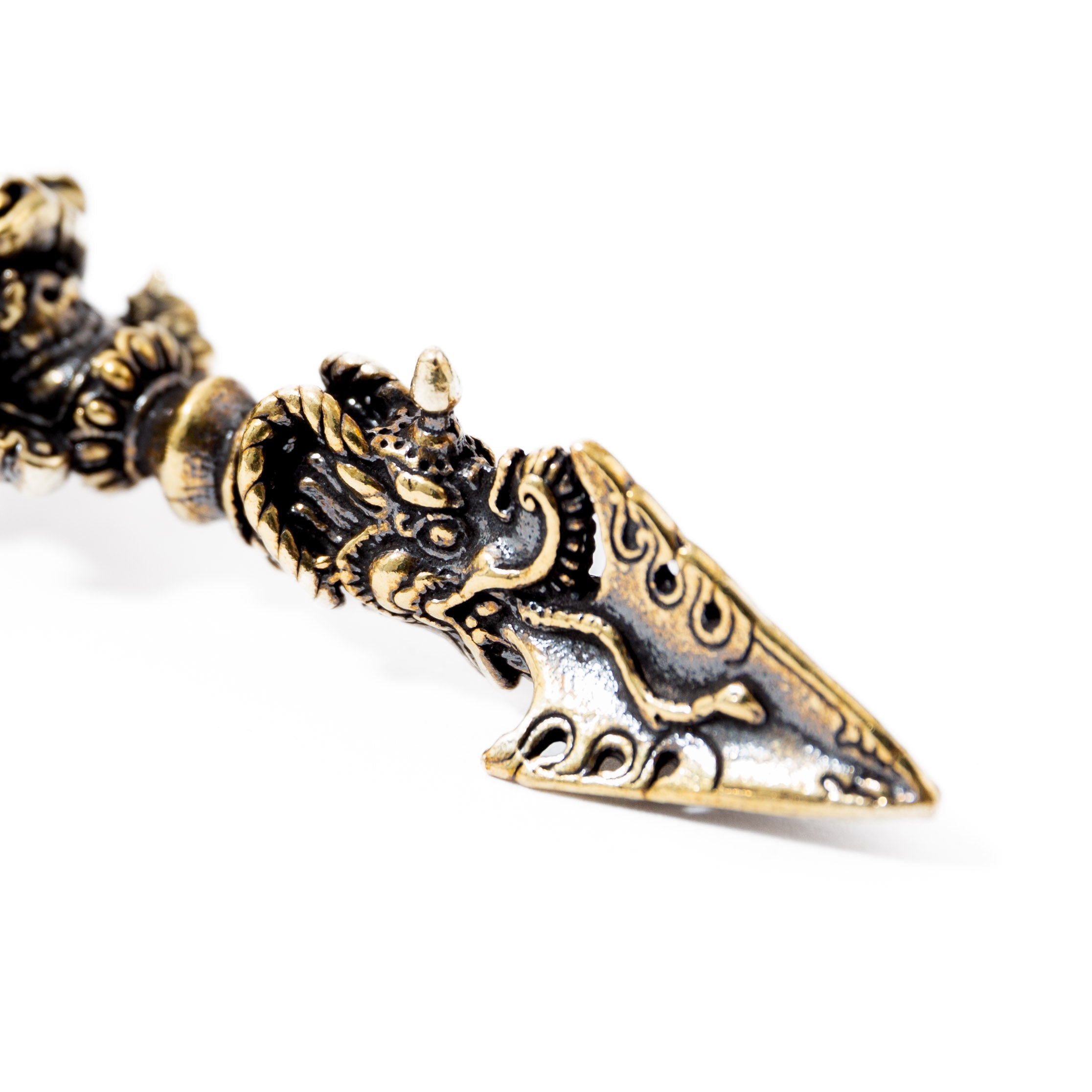 Ganesh Vajra (Dorje) - Brass  Pendant 6cm