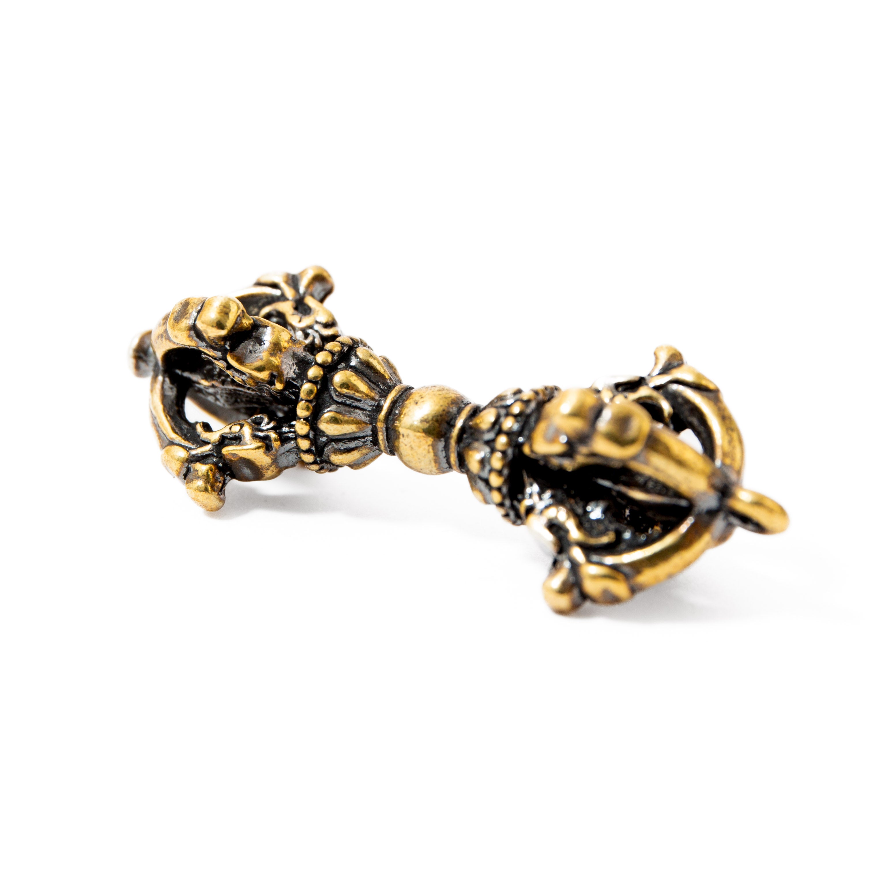 Vadzsra (Dorje) - Sárgaréz Medál 4,5cm