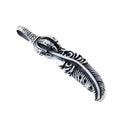 Eagle Feather - Metal Pendant 6cm