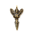 Garuda - Brass Pendant 7cm