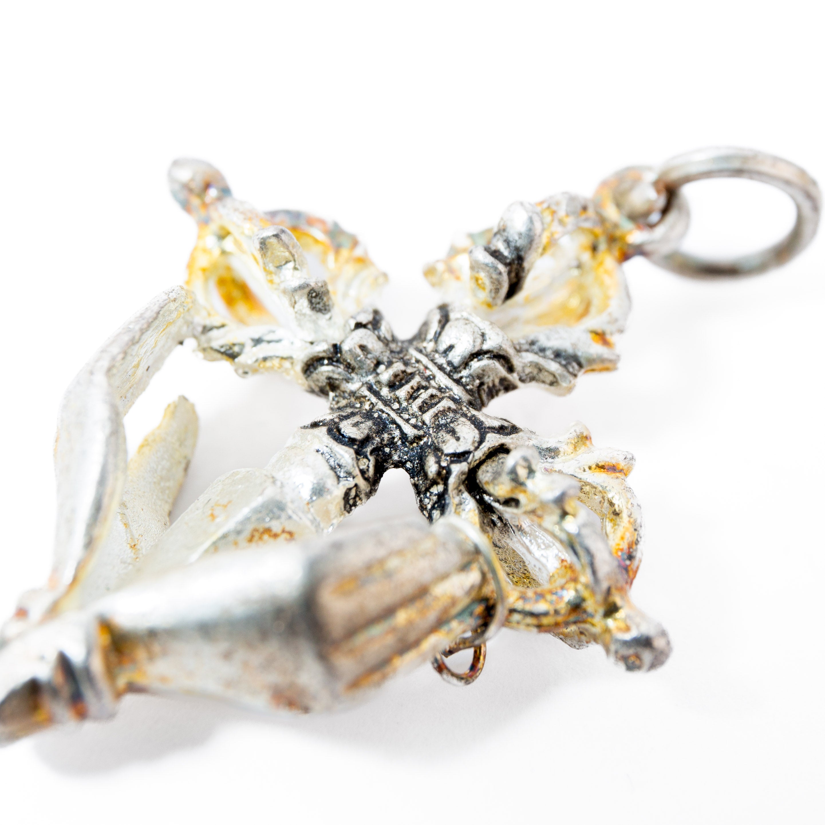 Vadzsra (Dorje) - Fém Medál 4cm