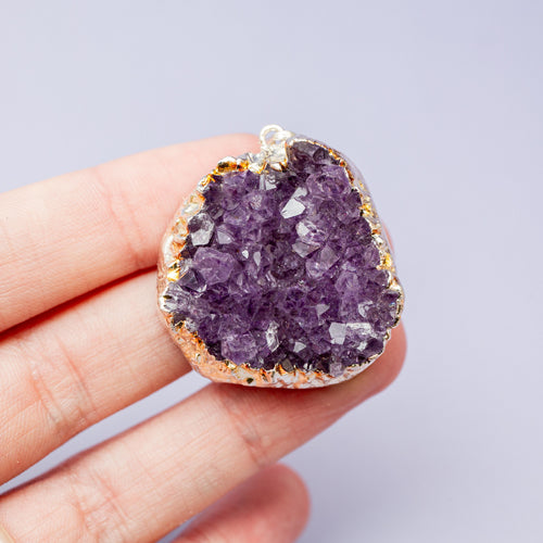 Amethyst Pendant - 3cm