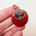 Red Jasper Pendant - 3cm