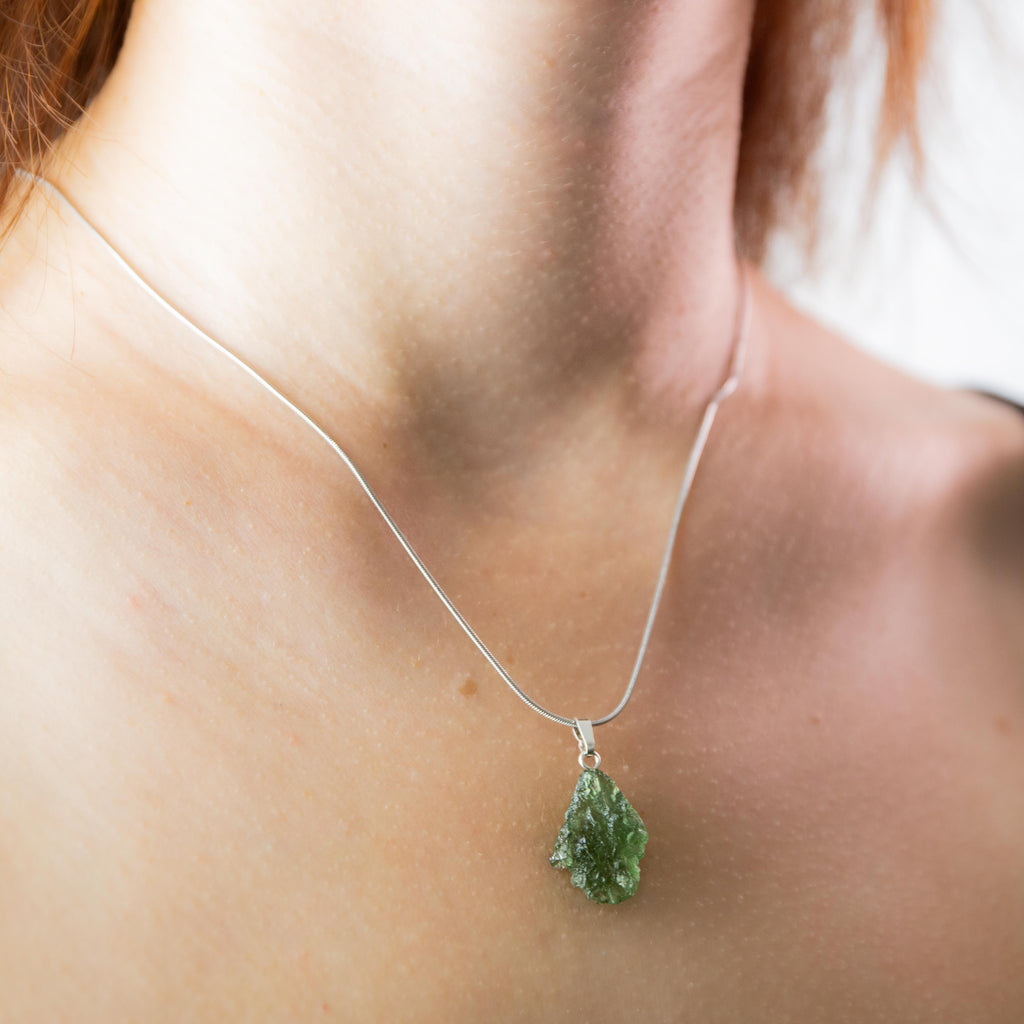 Moldavite Pendant - 1.99g/2cm (B)