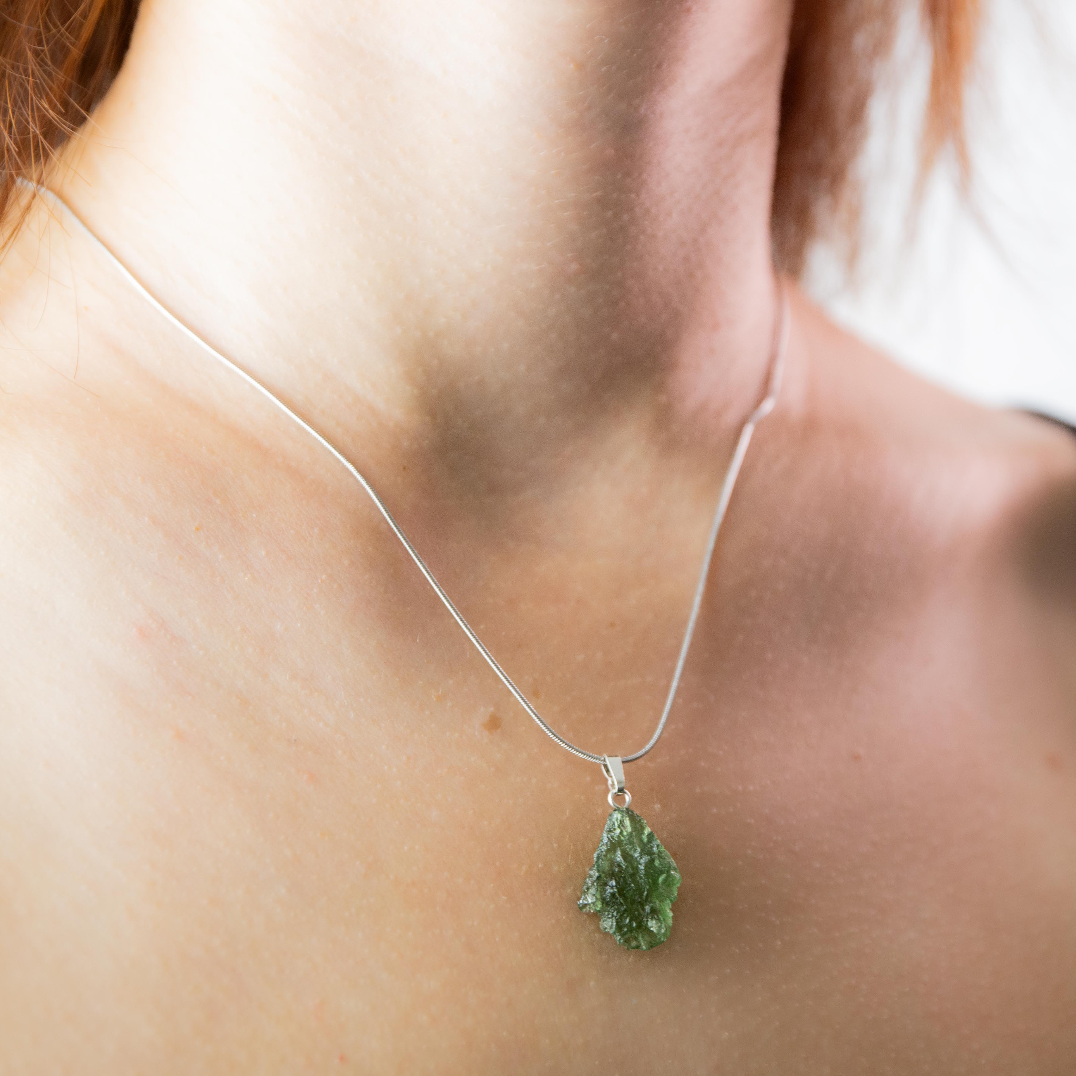 Moldavite Pendant - 1.99g/2cm (B)