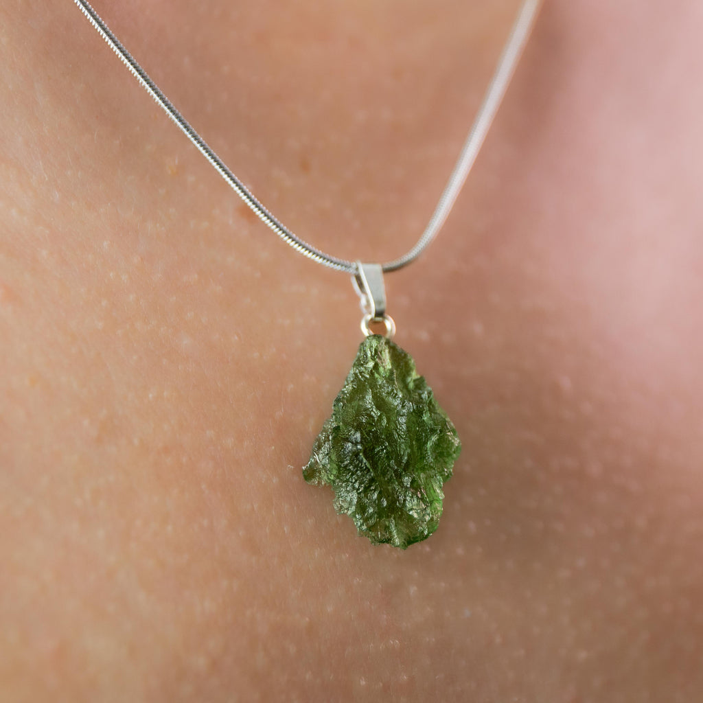 Moldavite Pendant - 1.99g/2cm (B)