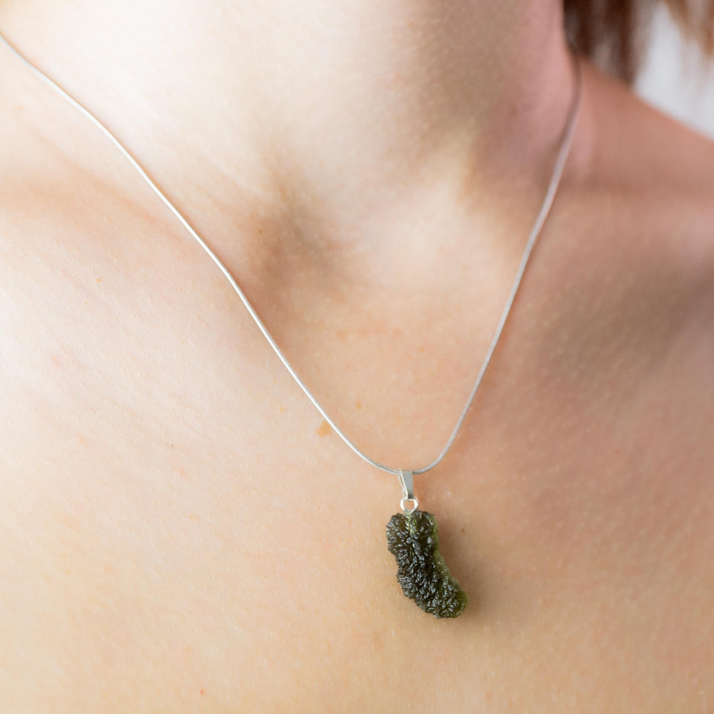 Moldavite Pendant - 1.68g/2cm (C)