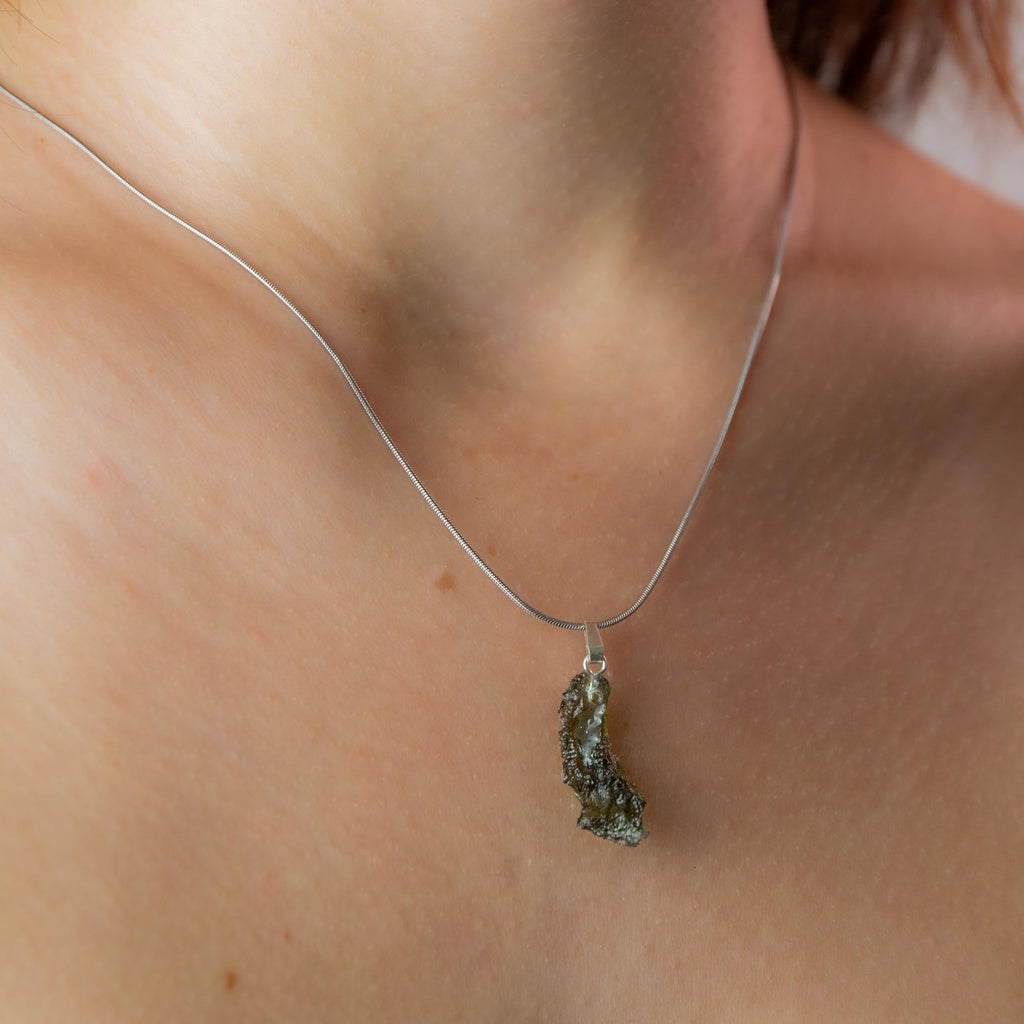 Moldavite Pendant - 1.12g/2.5cm (I)