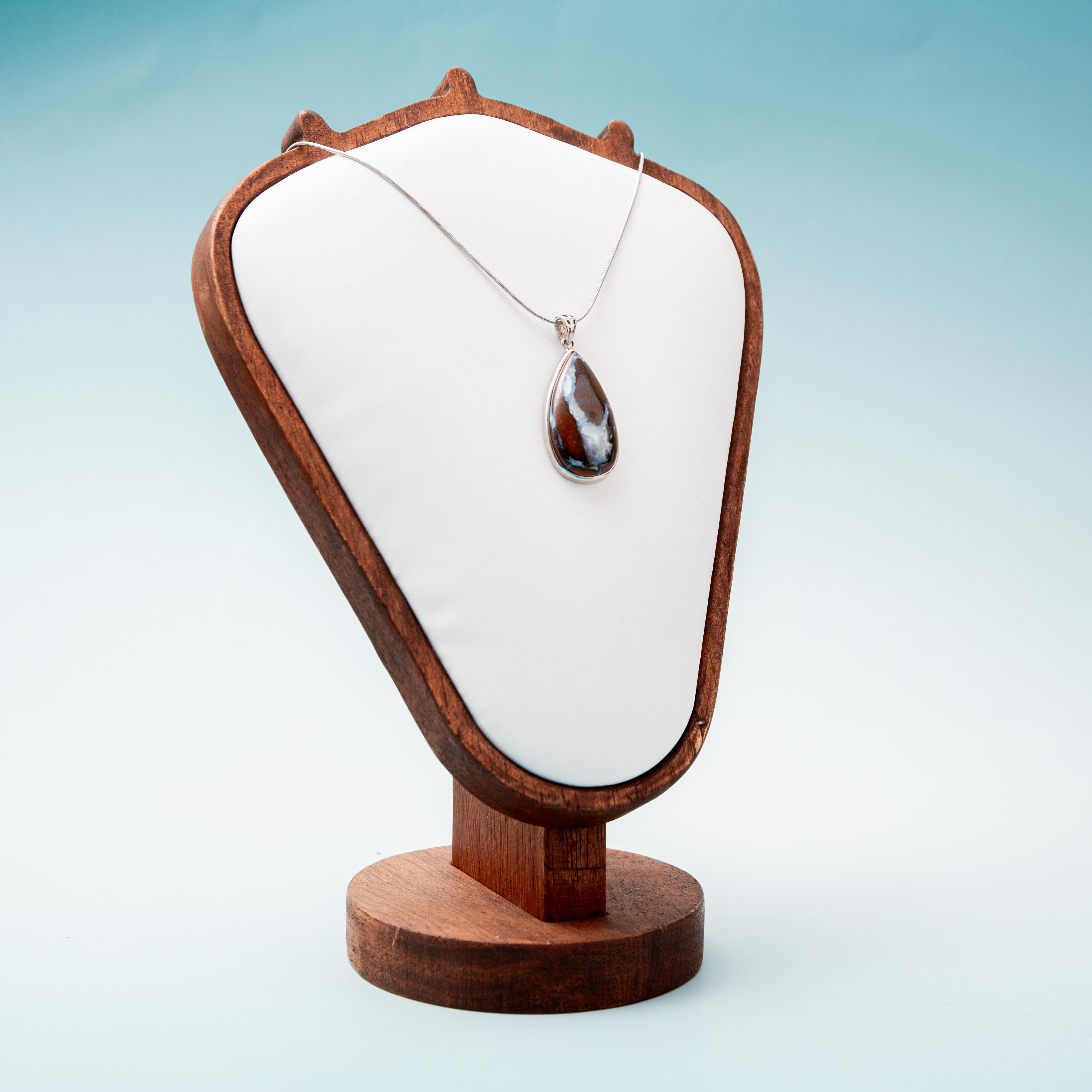 Boulder Opal Pendant - 7g/3.5cm (A)