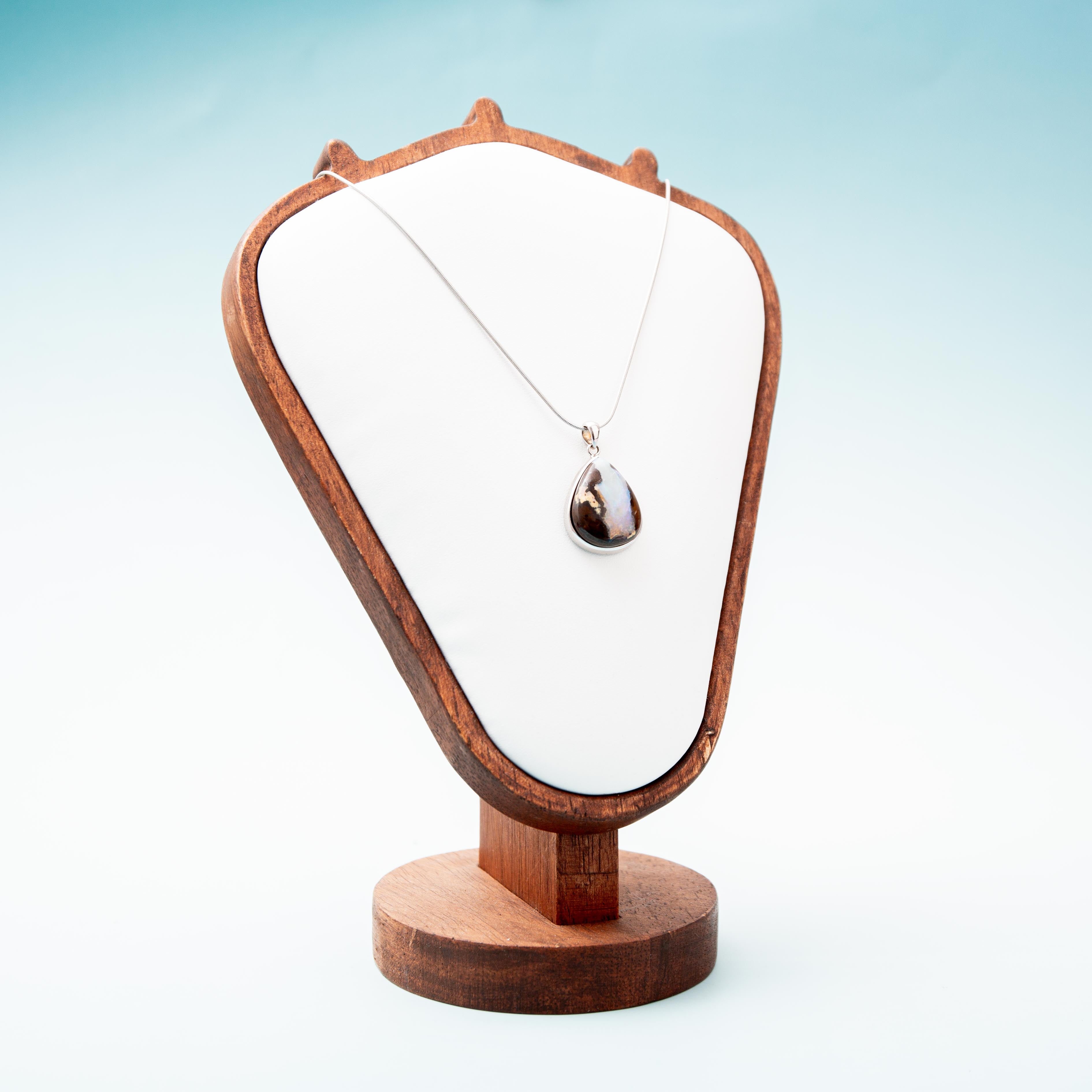 Boulder Opal Pendant - 6g/2.5cm (F)