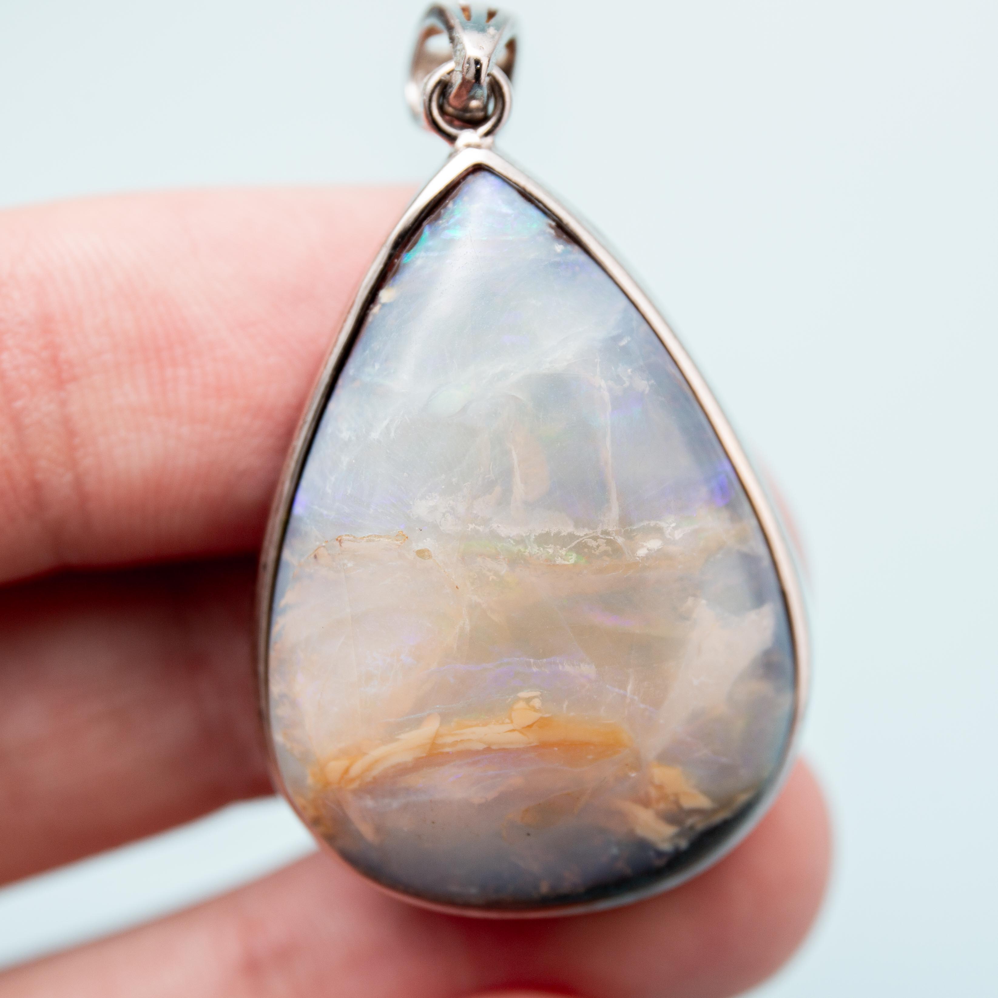 Boulder Opal Pendant - 8g/3cm (G)