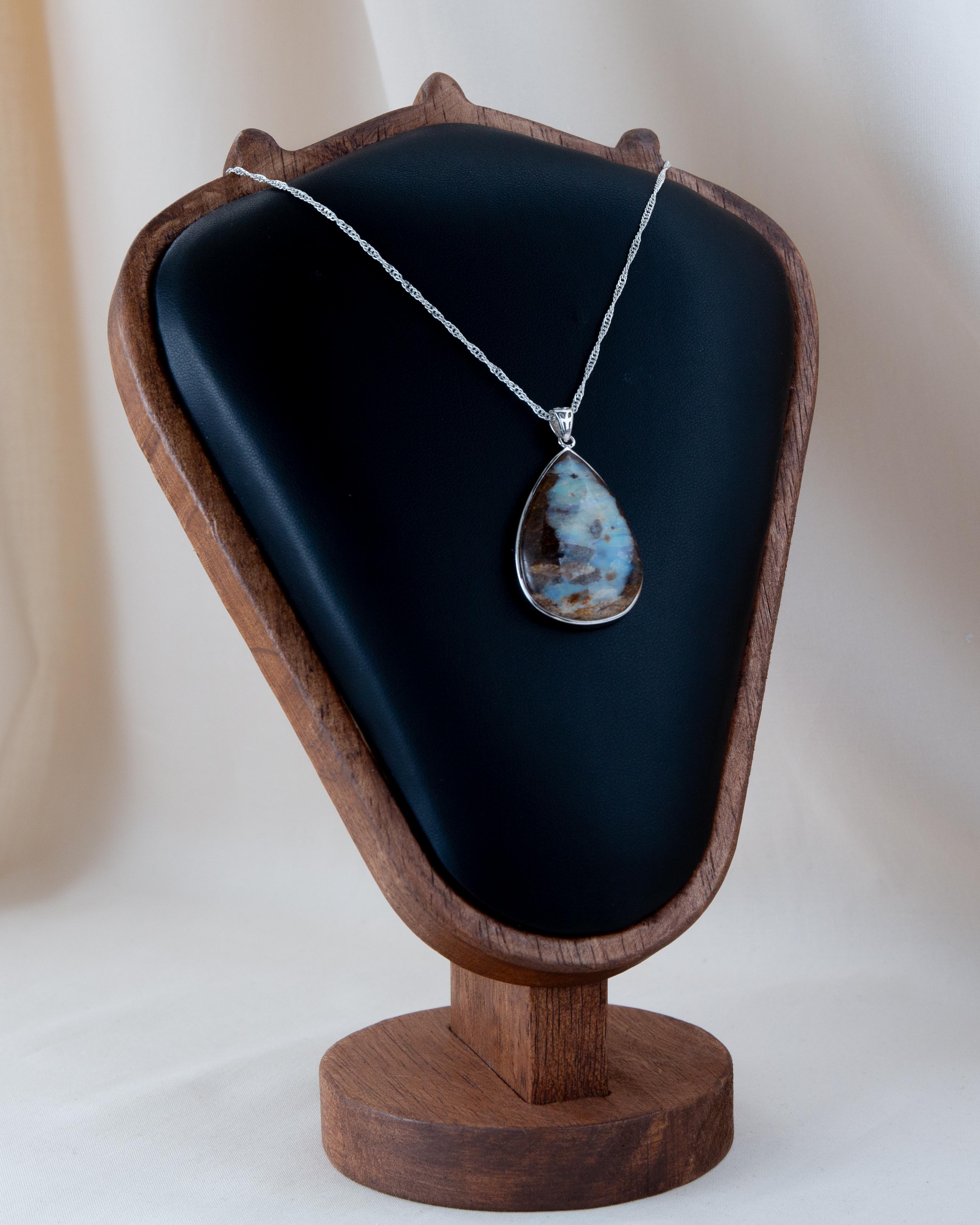 Boulder Opal Pendant 13g