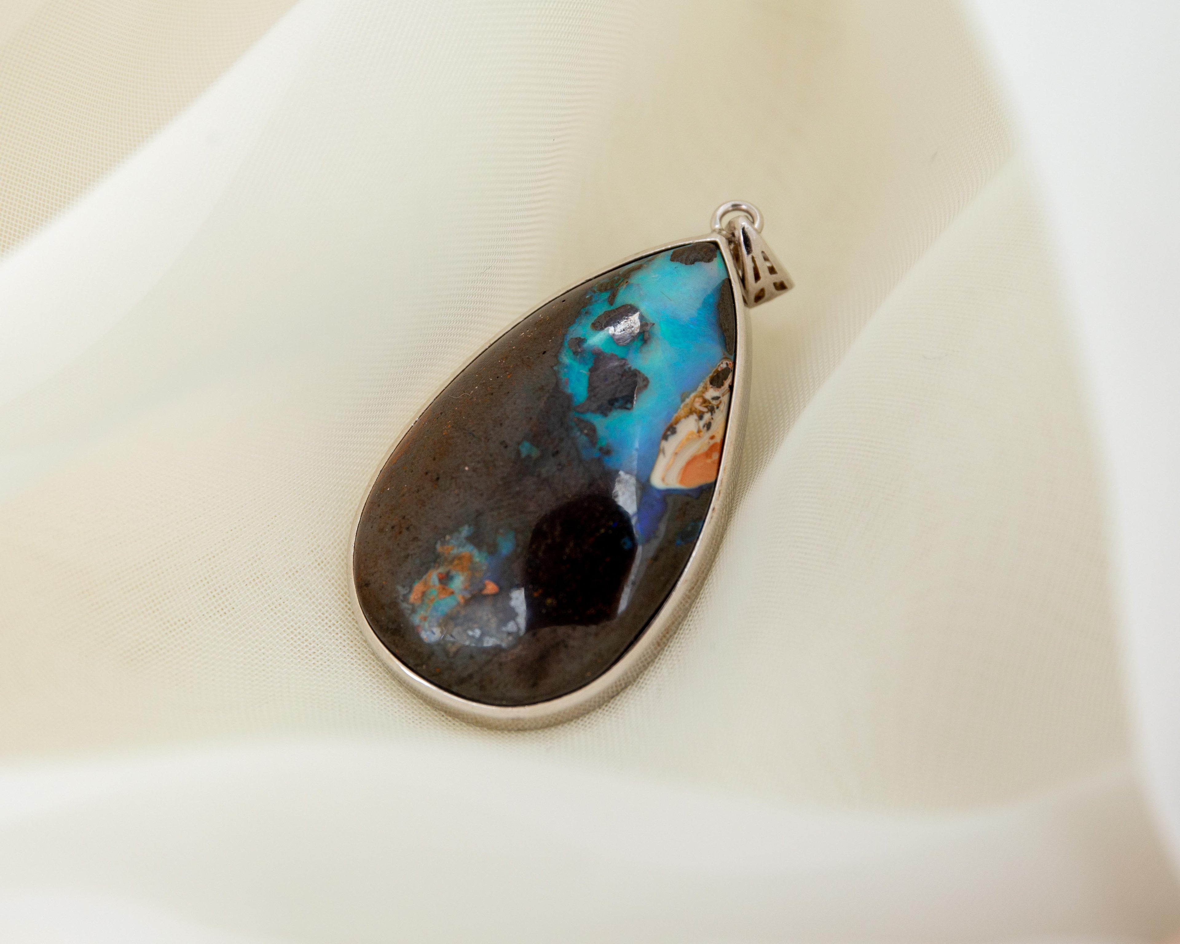 Boulder Opal Pendant 13.5g