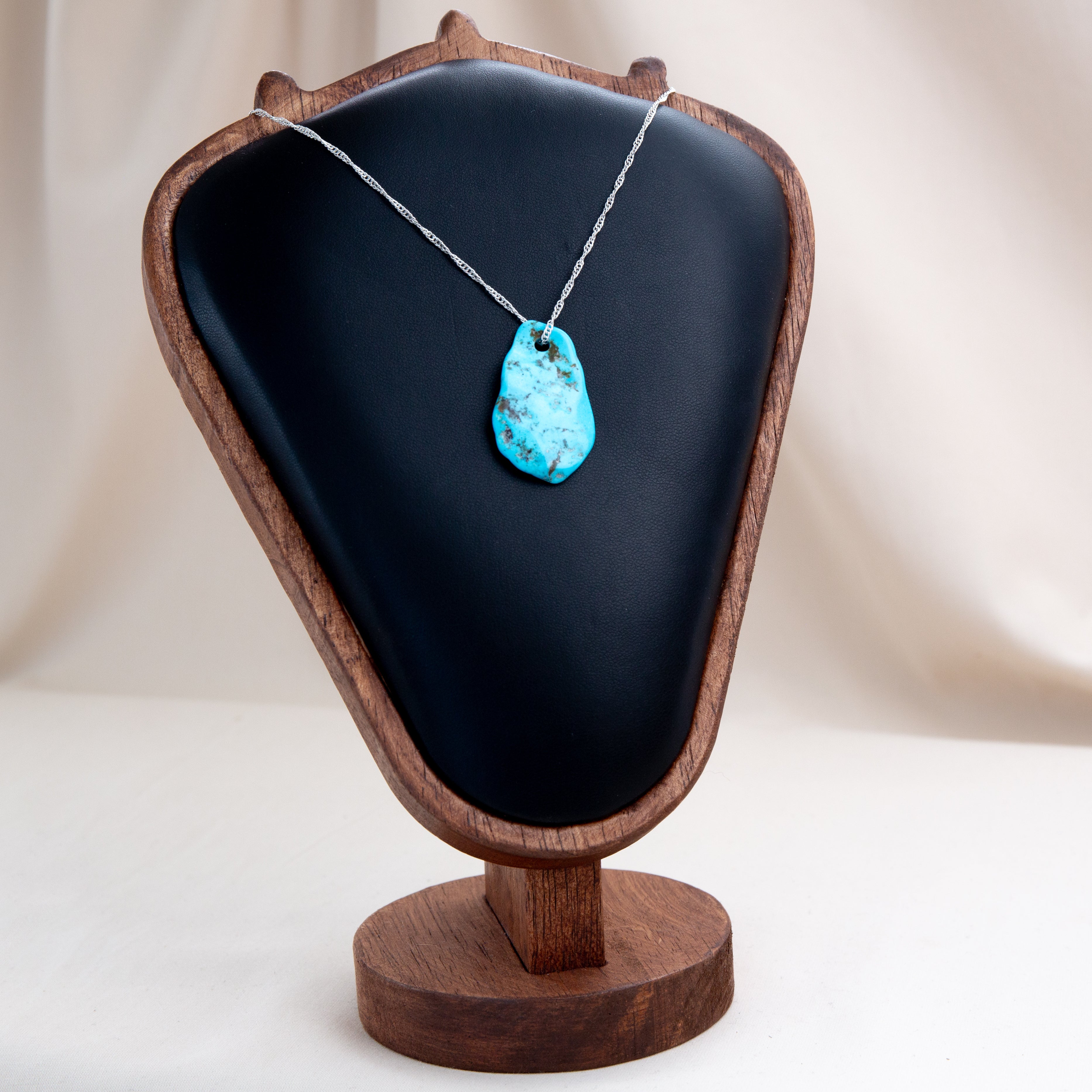 Turquoise - Drilled Pendant 3.7g