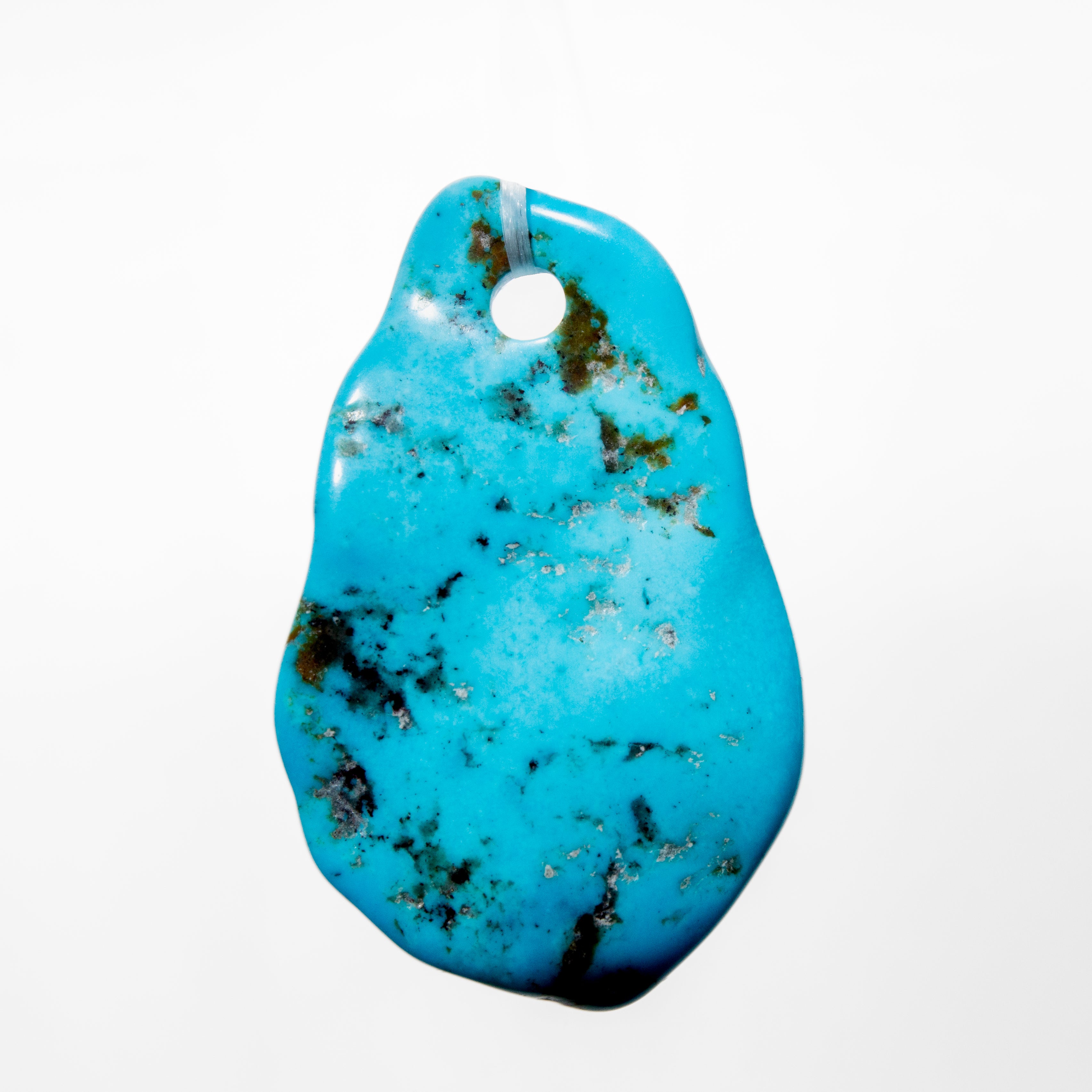Turquoise - Drilled Pendant 3.7g