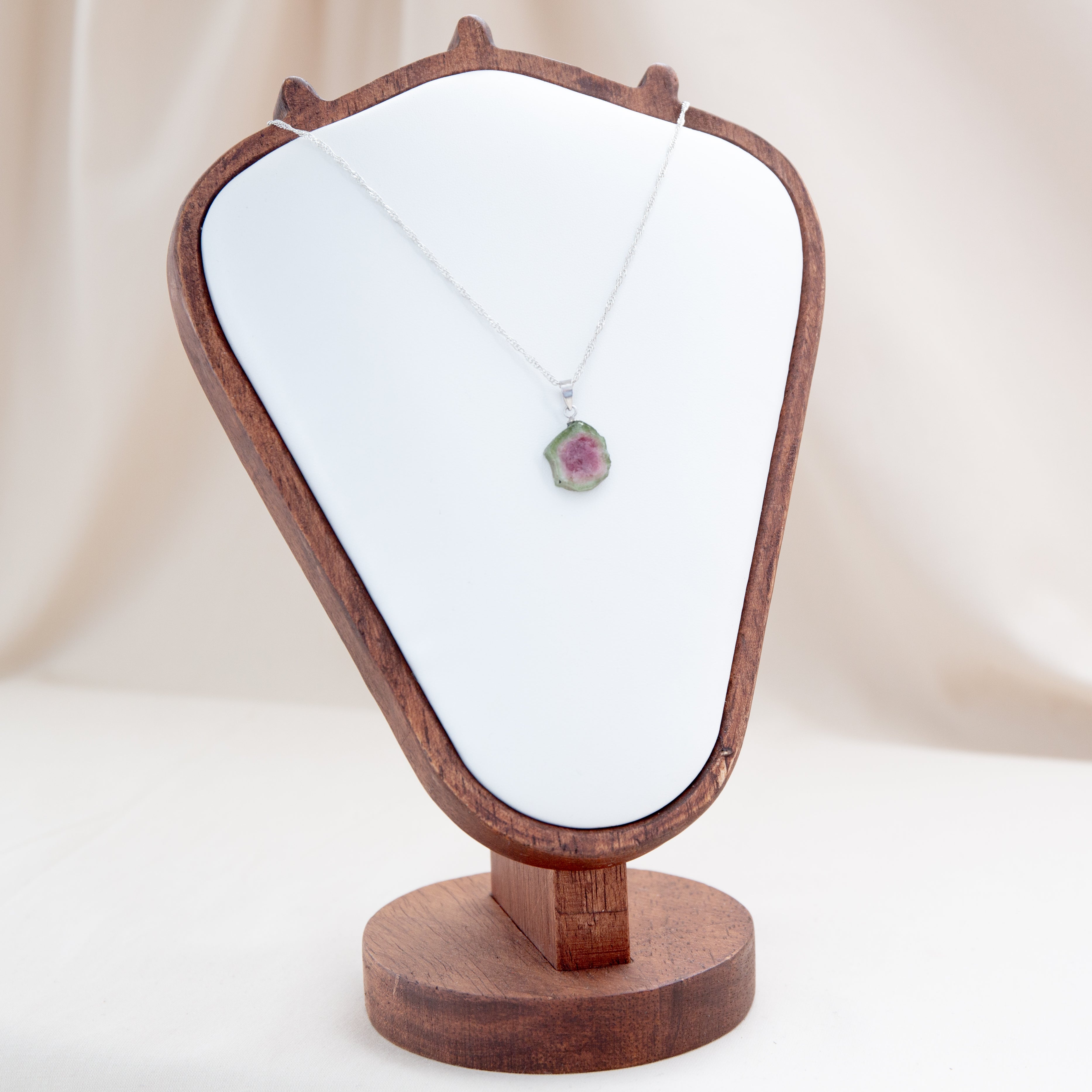 Watermelon Tourmaline Pendant - 1.5g