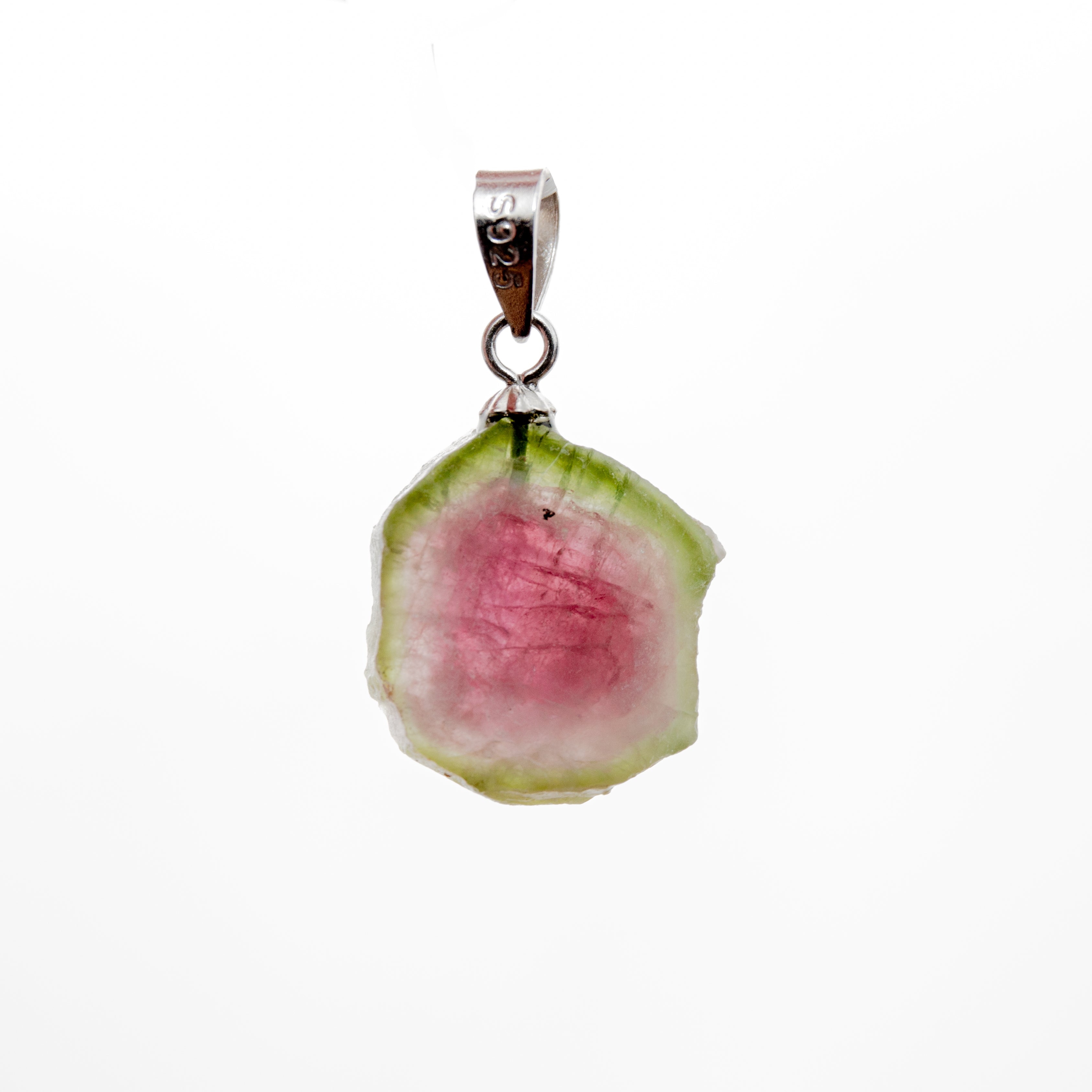 Watermelon Tourmaline Pendant - 1.5g