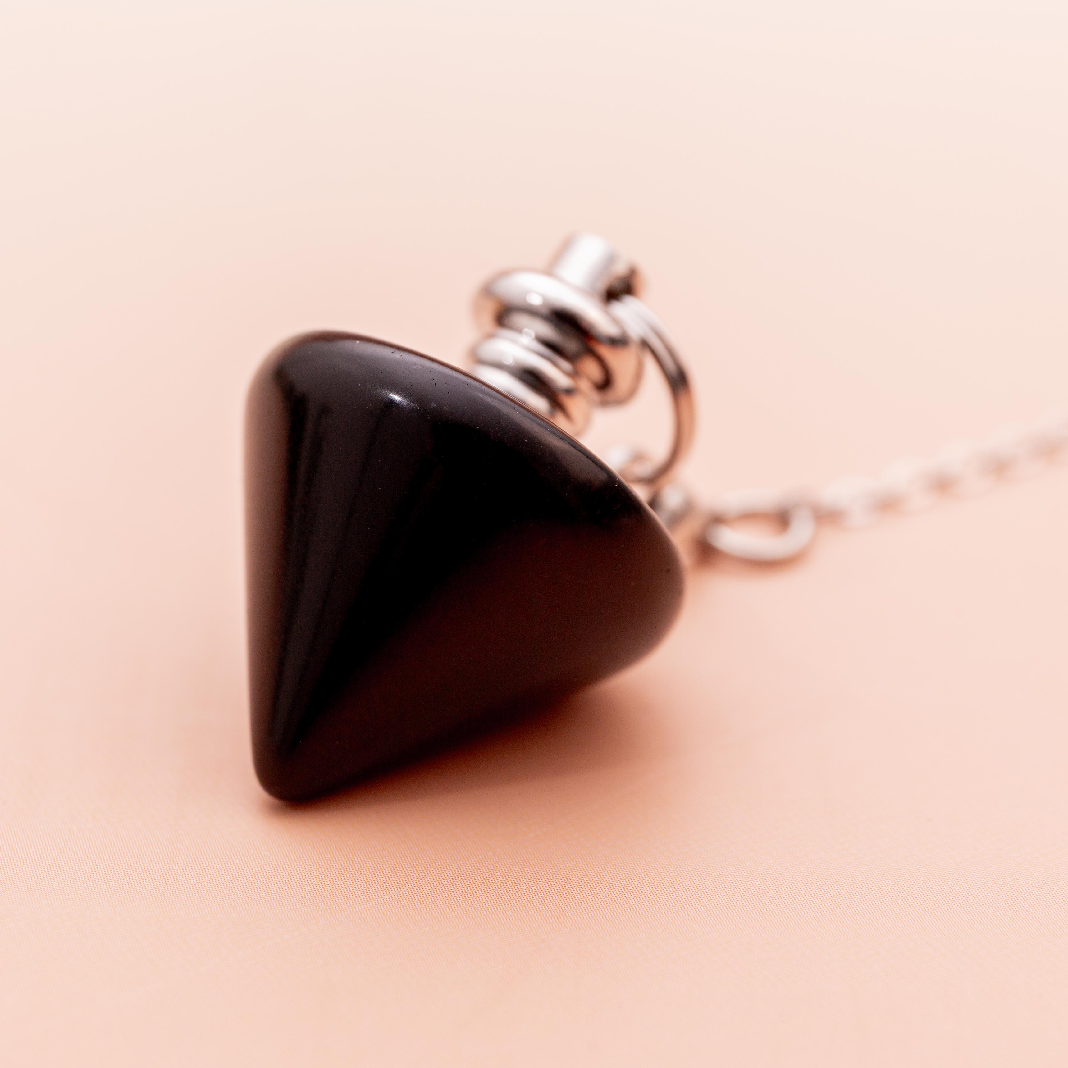 Obsidian Pendulum - 23cm