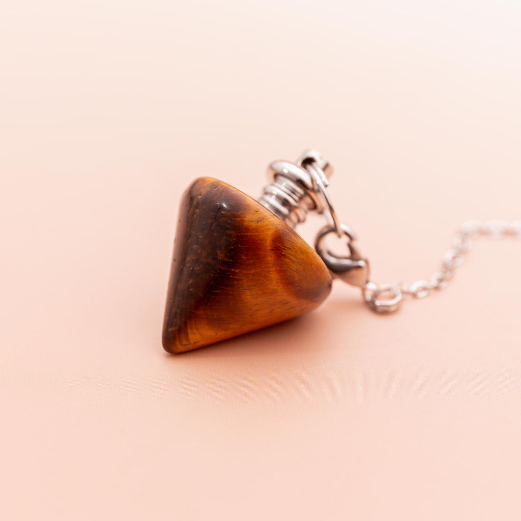 Tiger Eyes Pendulum - 23cm