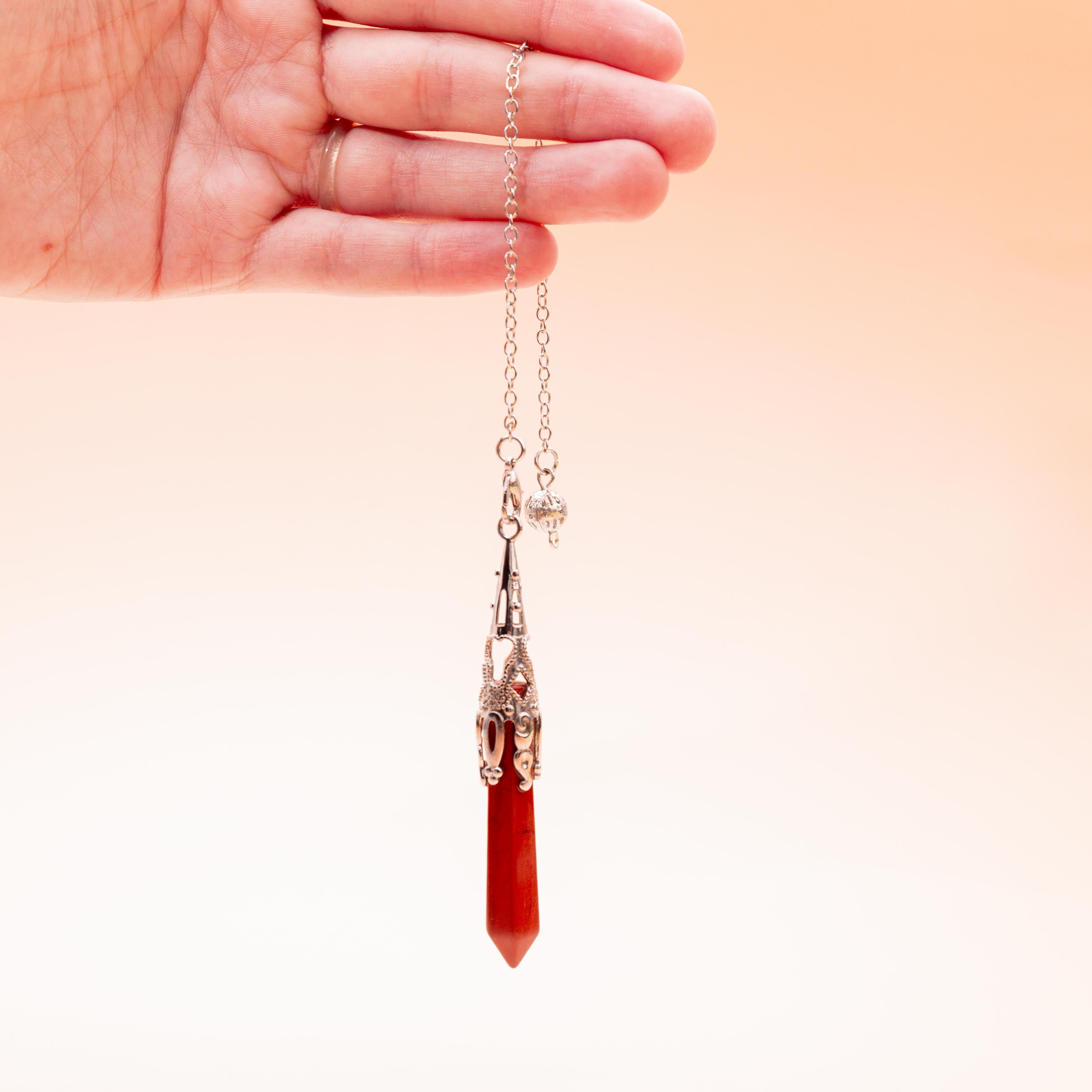 Red Jasper Pendulum - 26cm