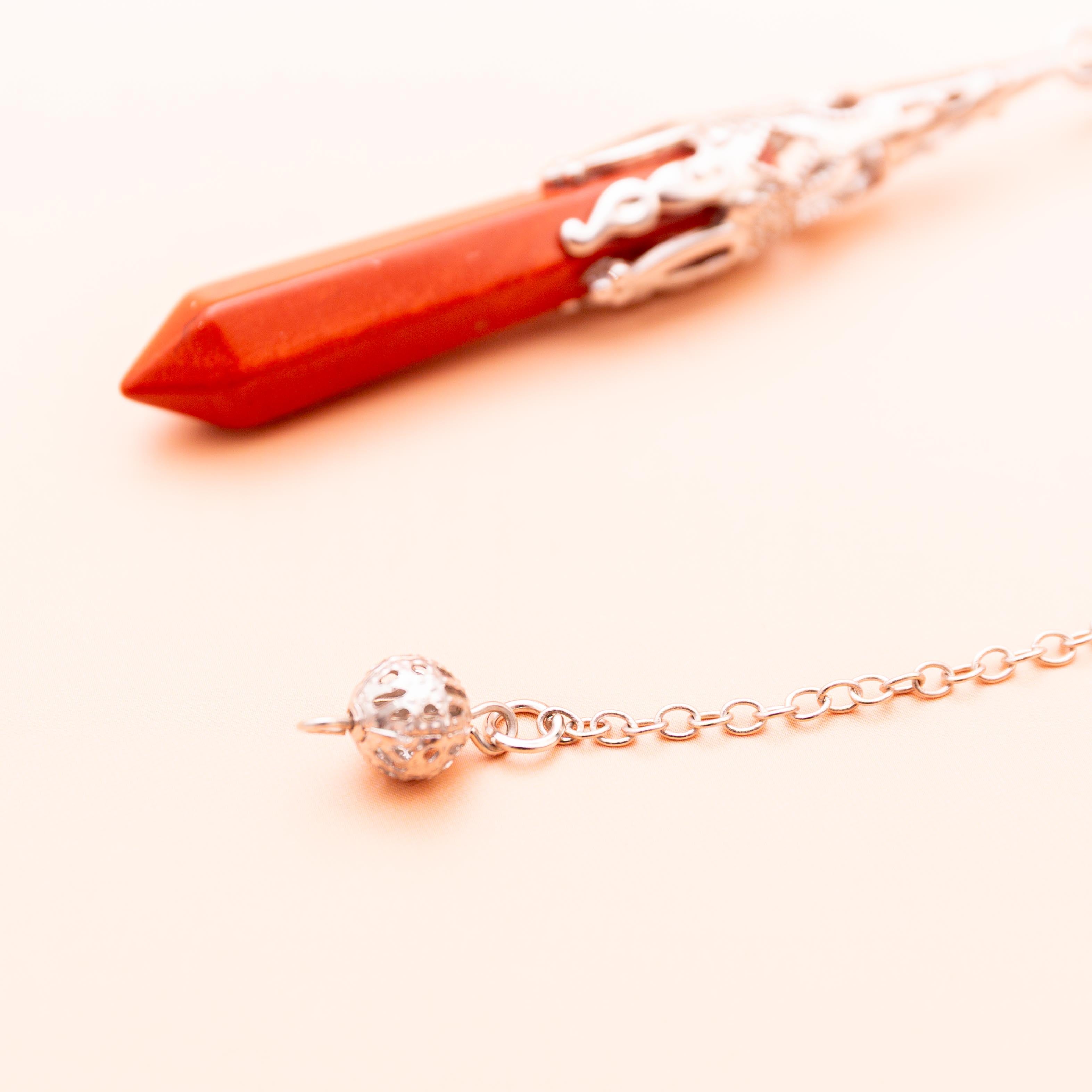 Red Jasper Pendulum - 26cm