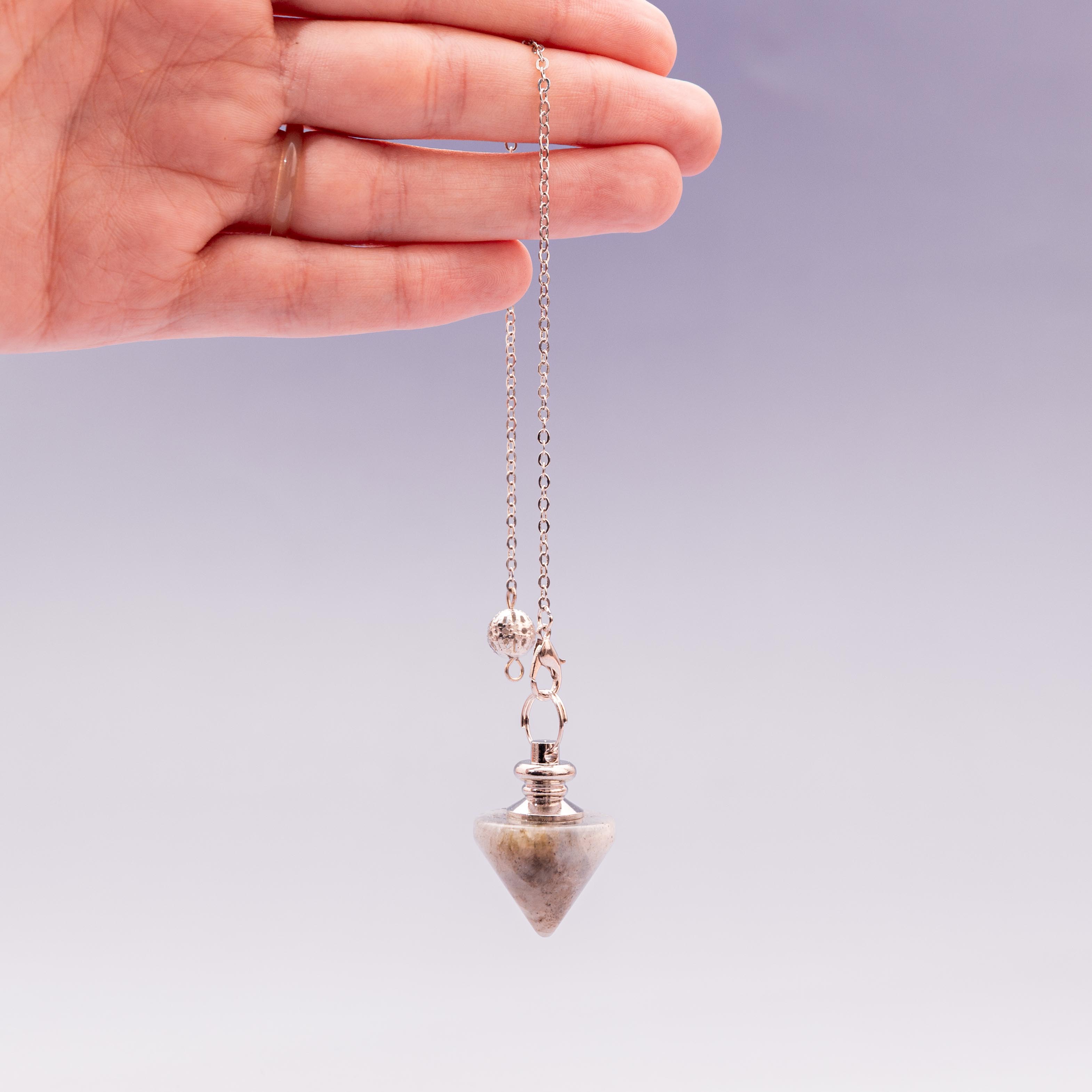 Labradorite Pendulum - 25cm