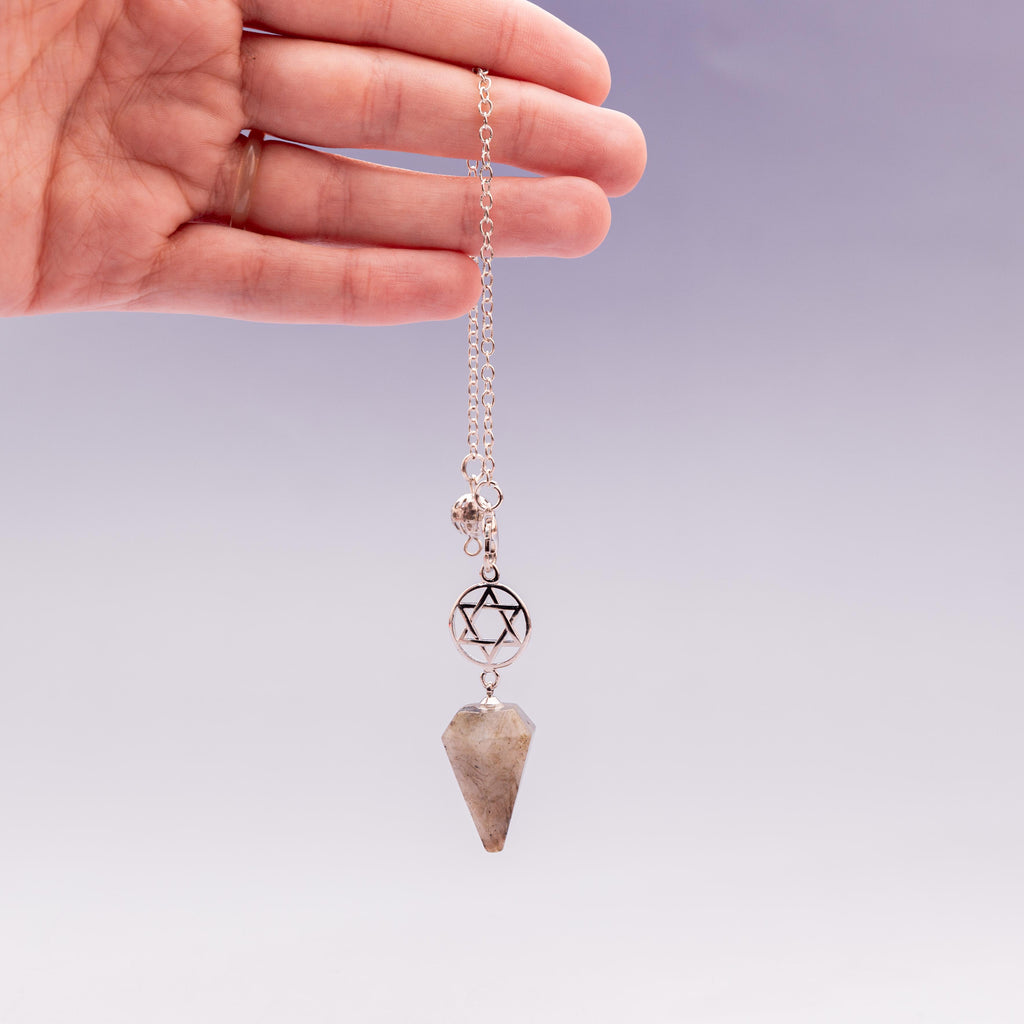 Labradorite Pendulum - 23cm