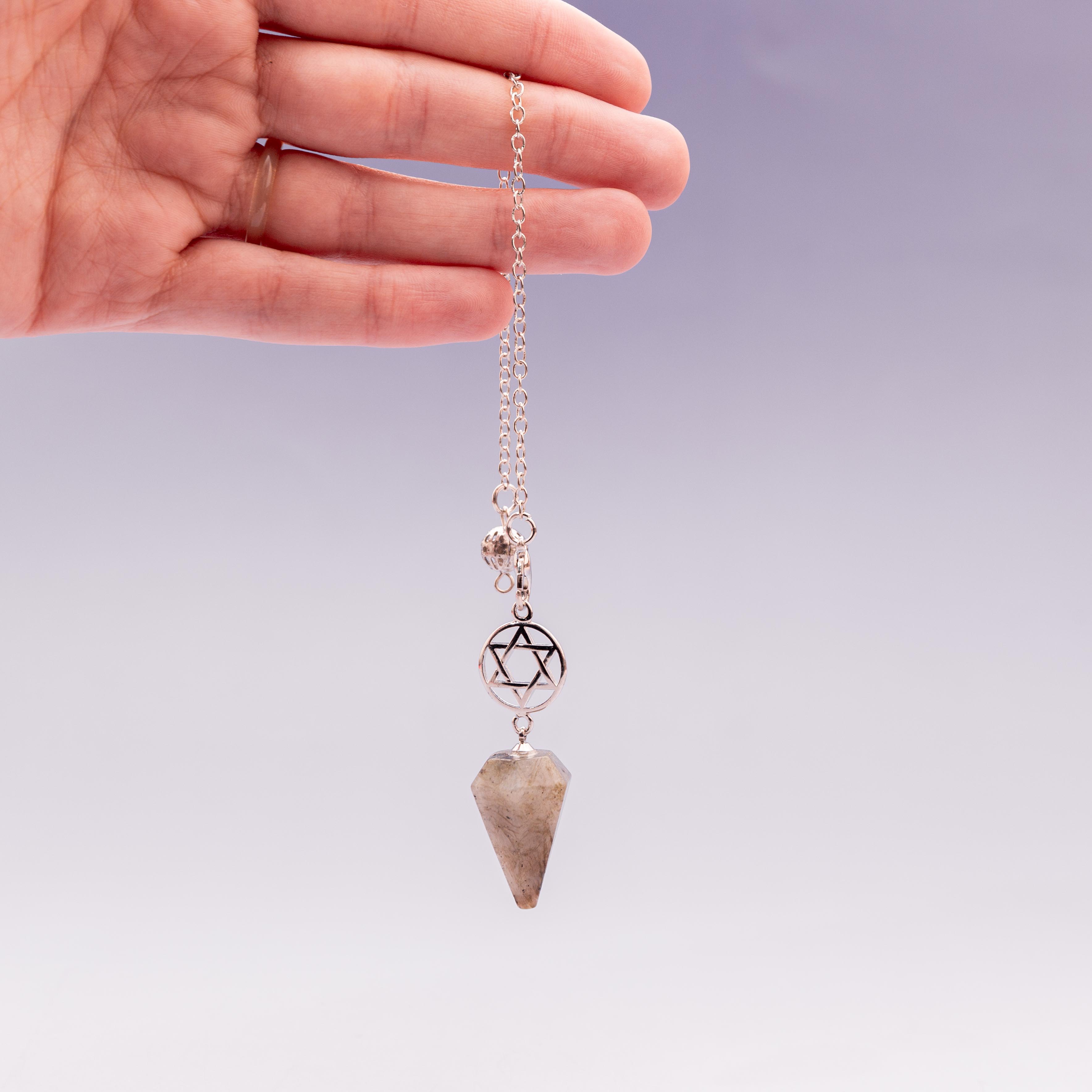 Labradorite Pendulum - 23cm