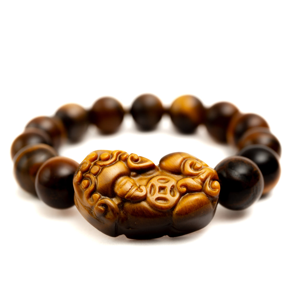 Tiger Eye Pixiu - 11mm