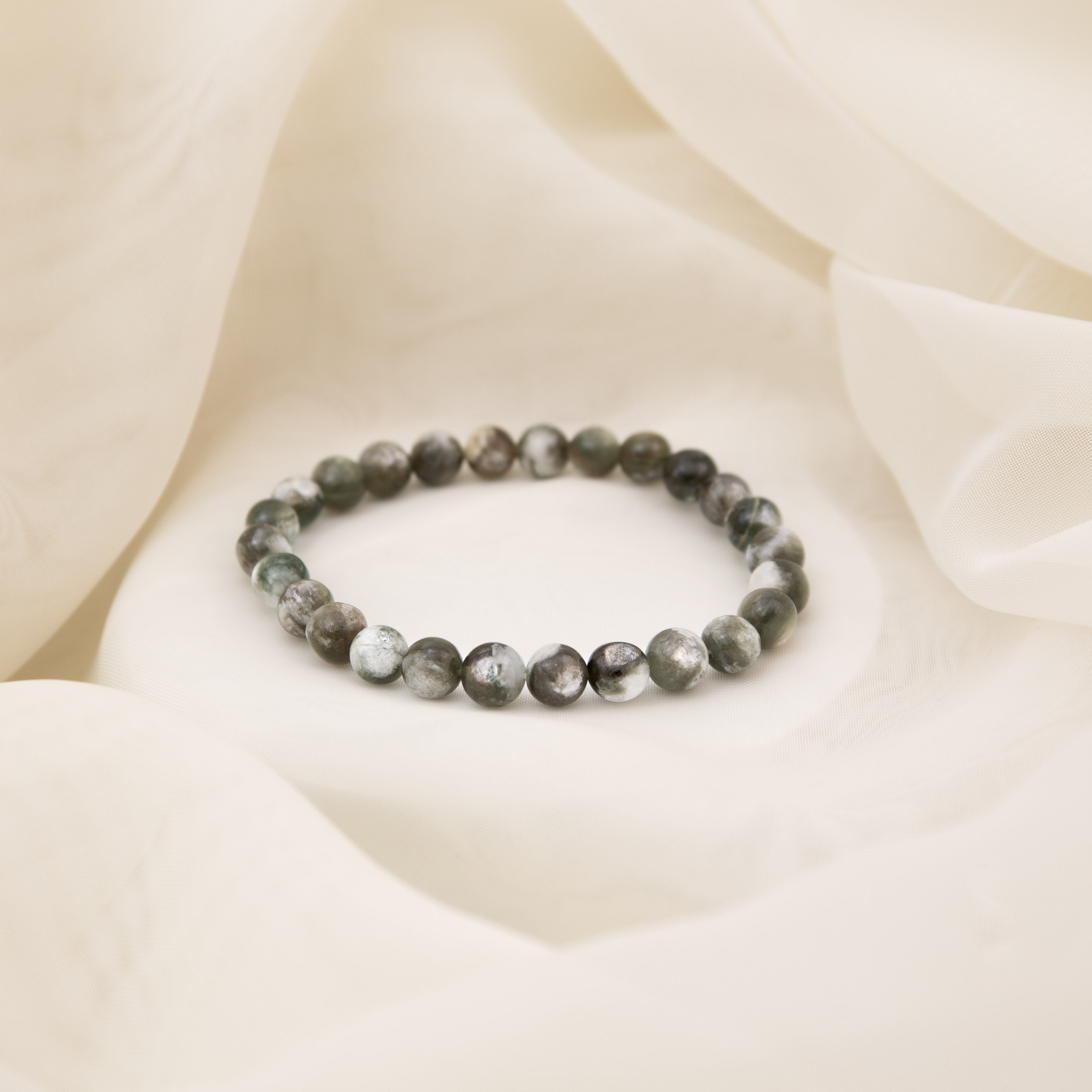 Green Lepidolite 7mm