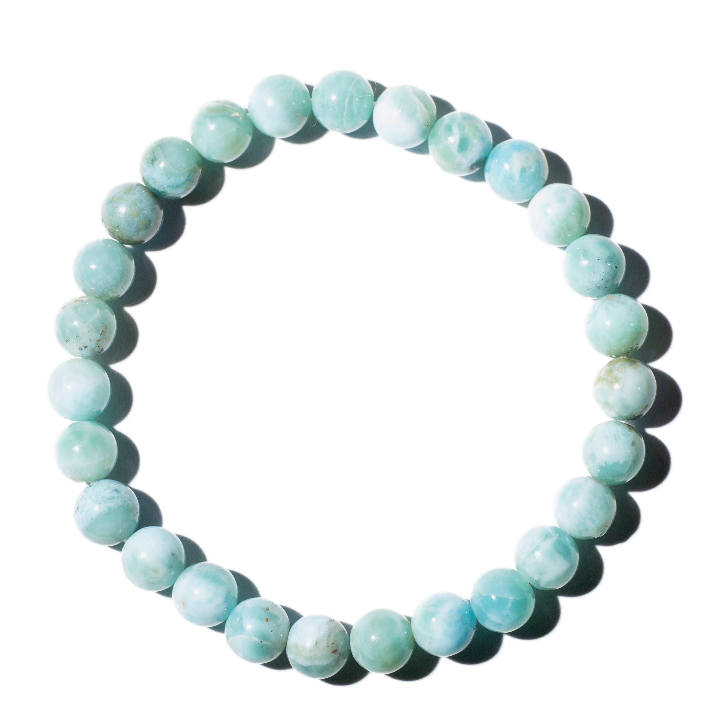 Larimar karkötő - 6mm PMB078