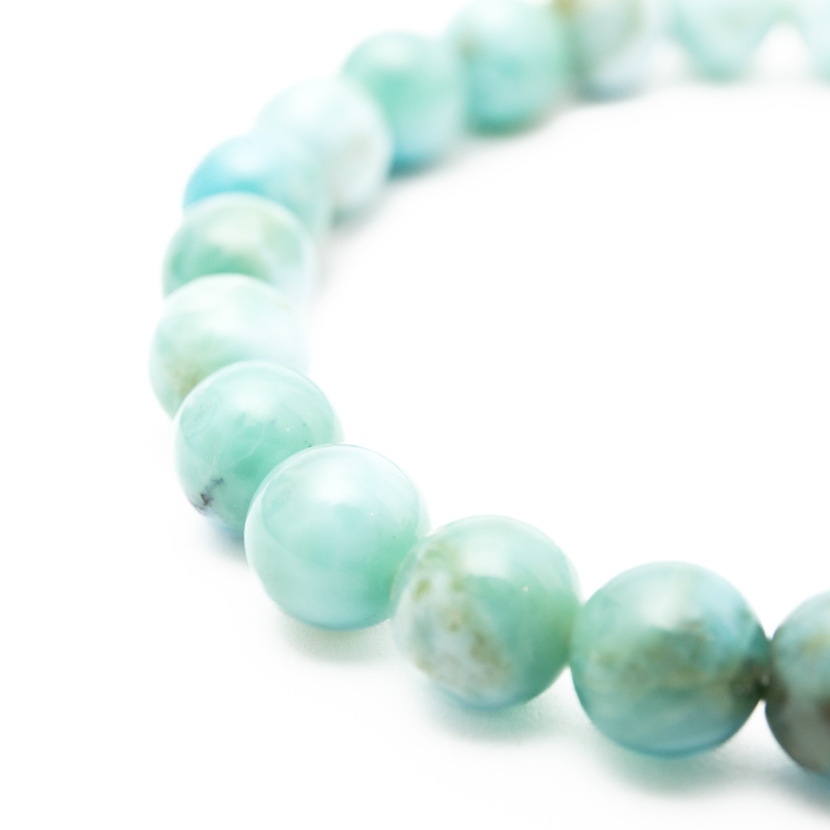 Larimar karkötő - 6mm PMB078