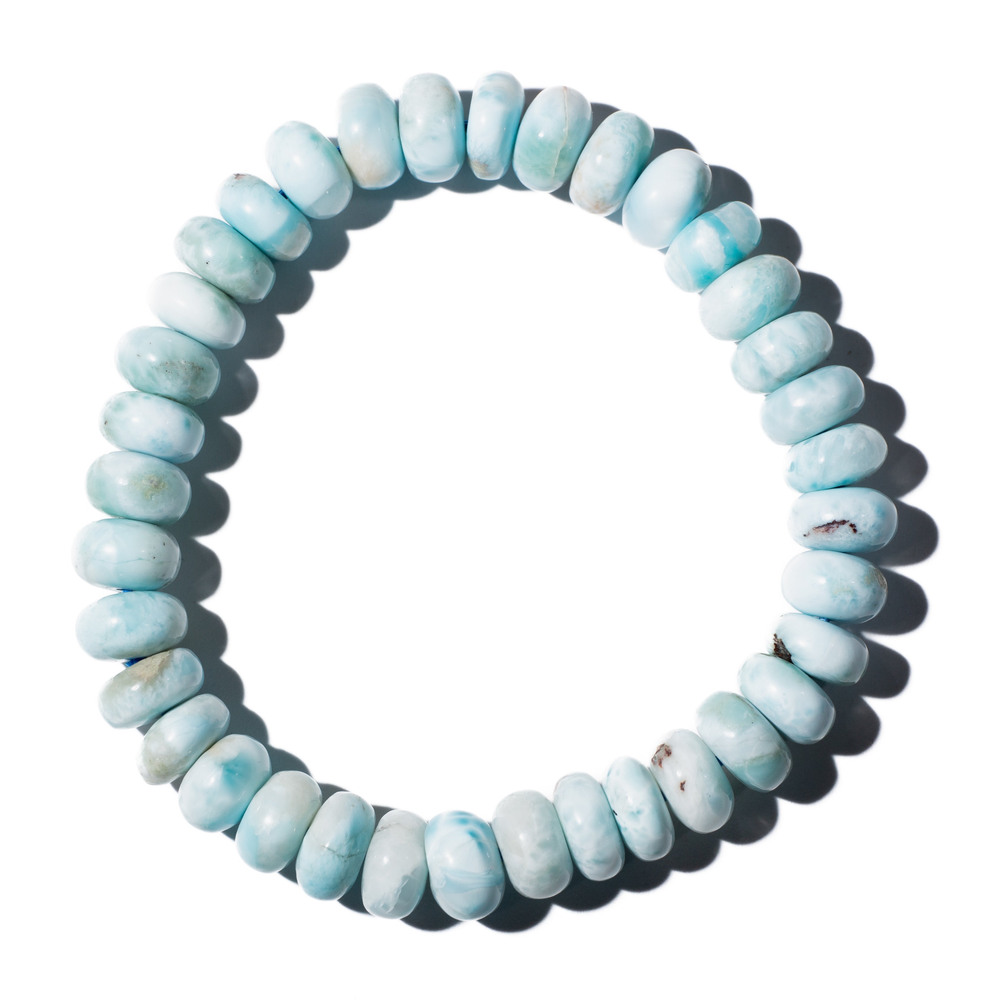 Larimar karkötő - 5mm PMB082