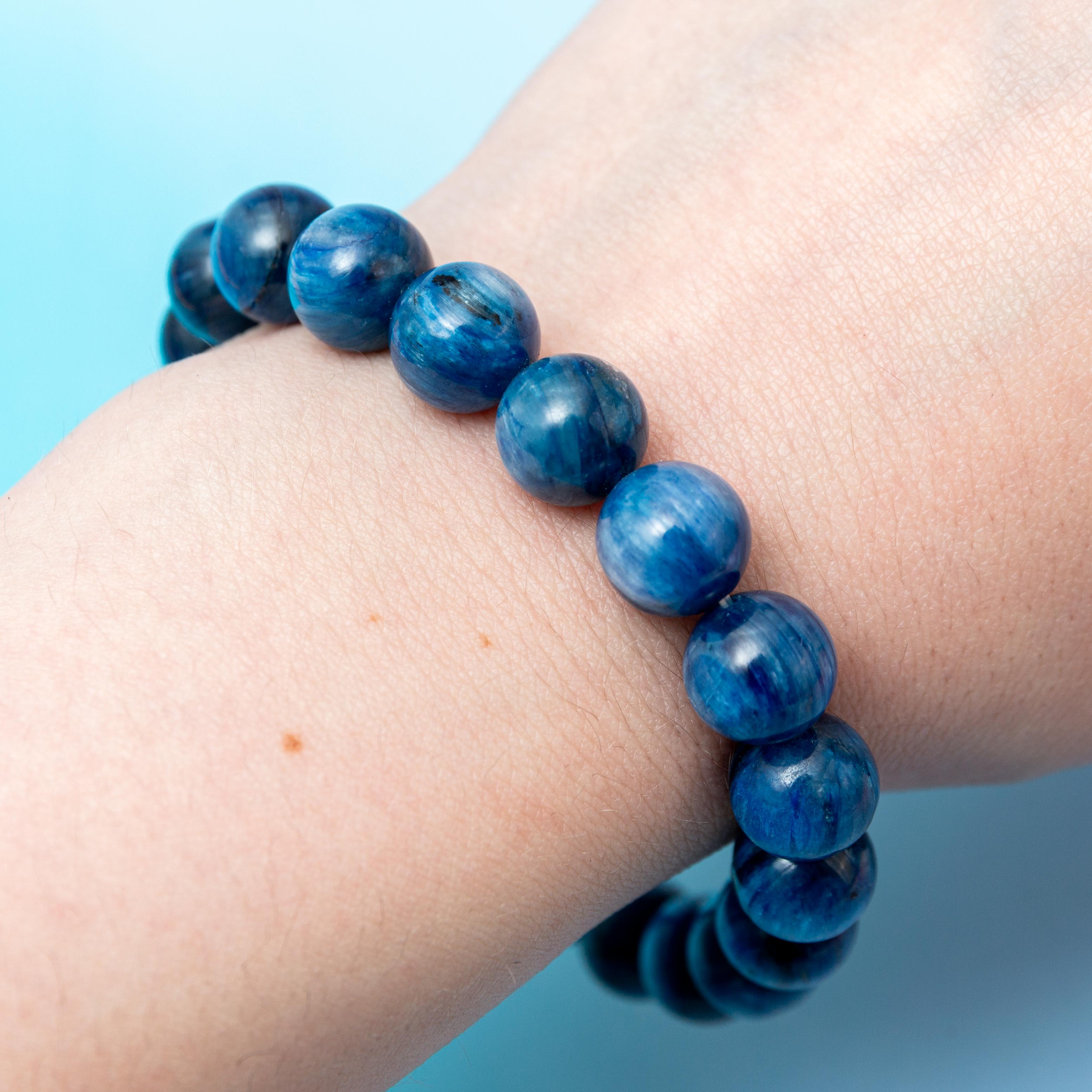 Blue Kyanite Bracelet - 11mm/18.5cm