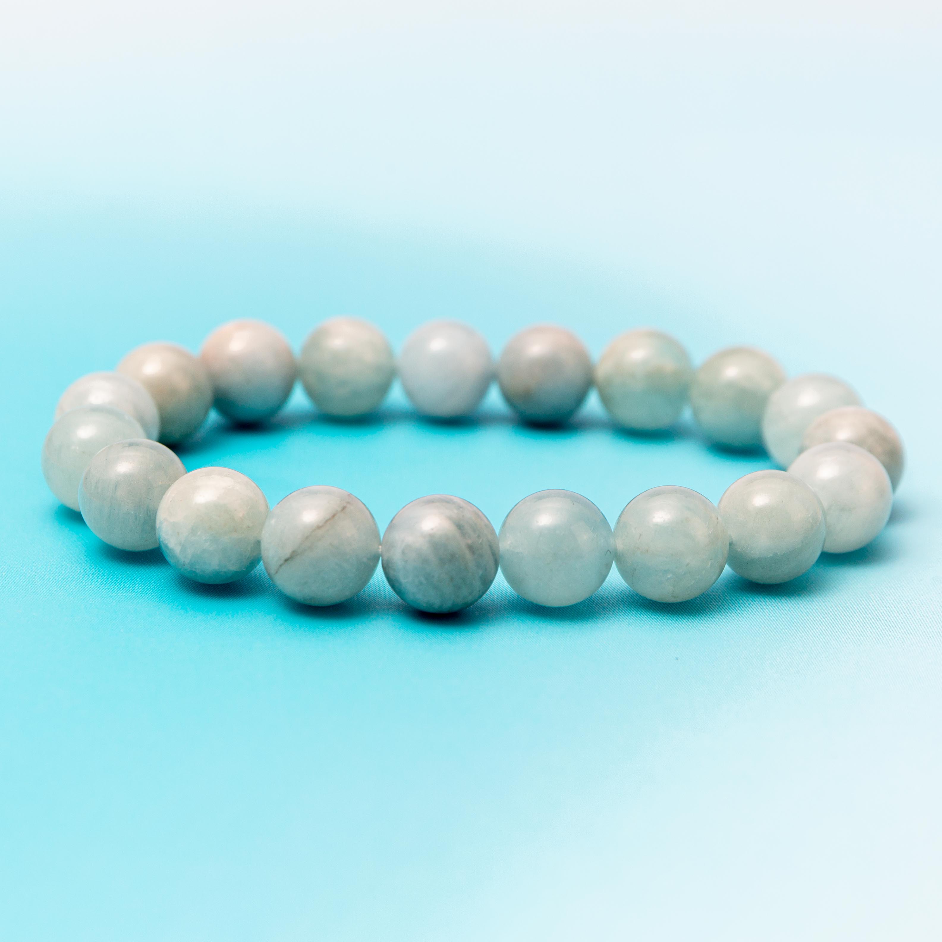 Aquamarine Bracelet - 11mm/17.5cm