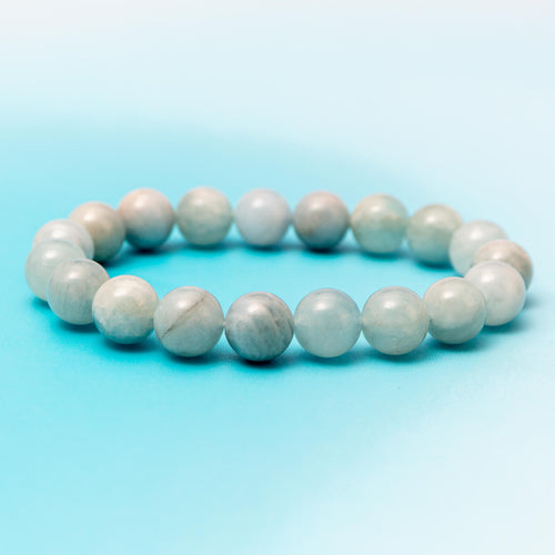 Aquamarine Bracelet - 11mm/17.5cm