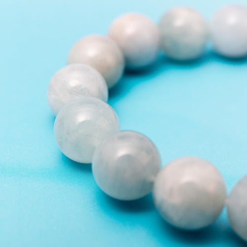 Aquamarine Bracelet - 11mm/17.5cm