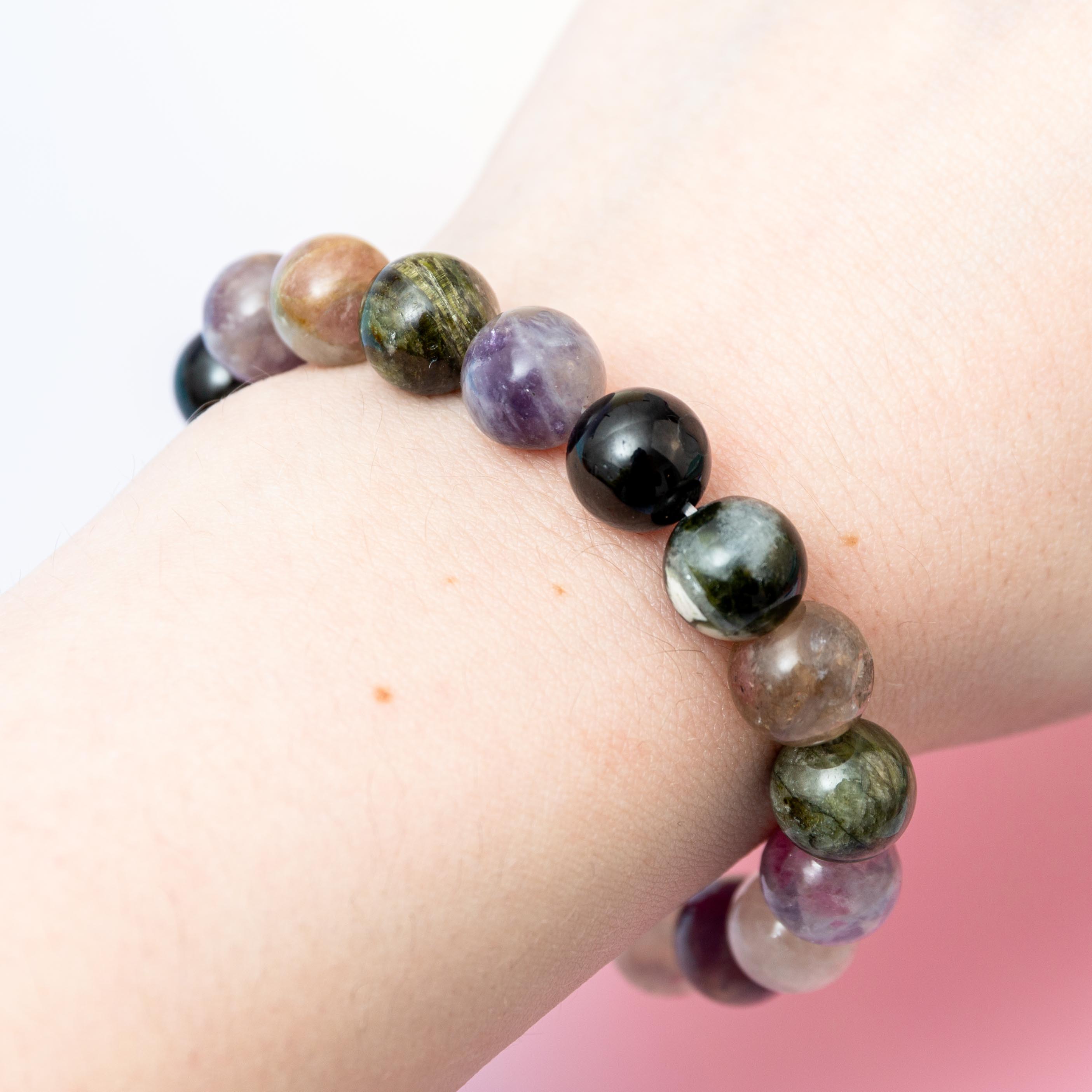 Turmaline (Colored) Bracelet - 11mm/17.5cm