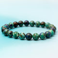 Azurite Malachite "A" Bracelet - 8mm/17cm