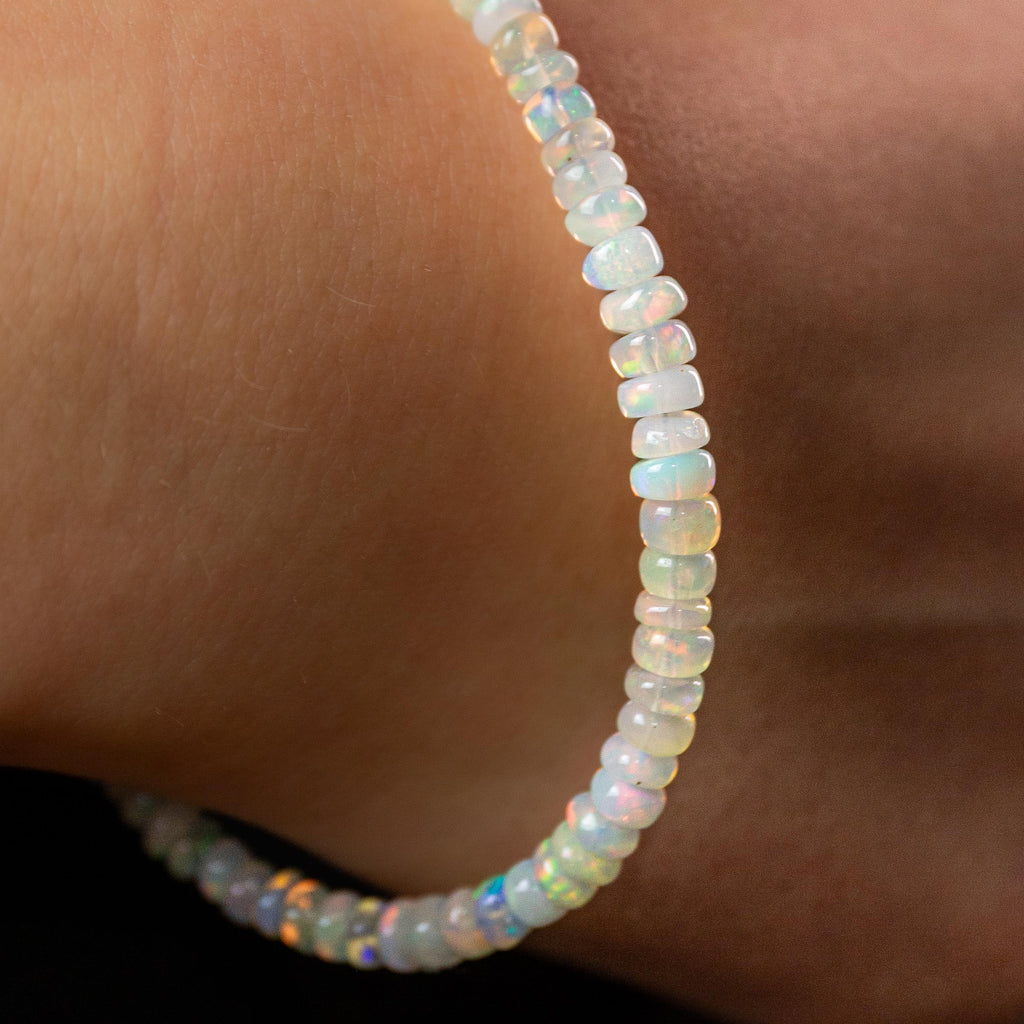 Noble Opal Bracelet - 4-5mm/19.5cm (C)