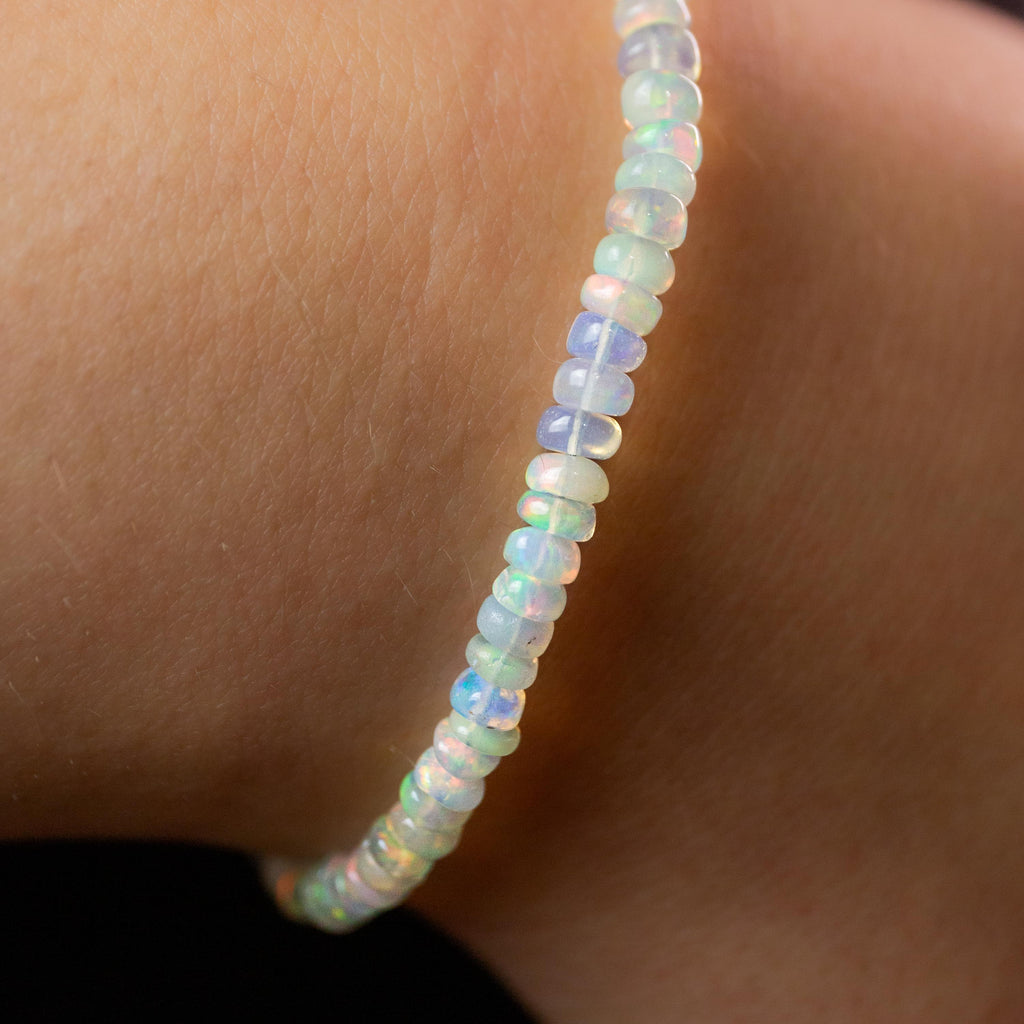 Noble Opal Bracelet - 4mm/17cm (D)