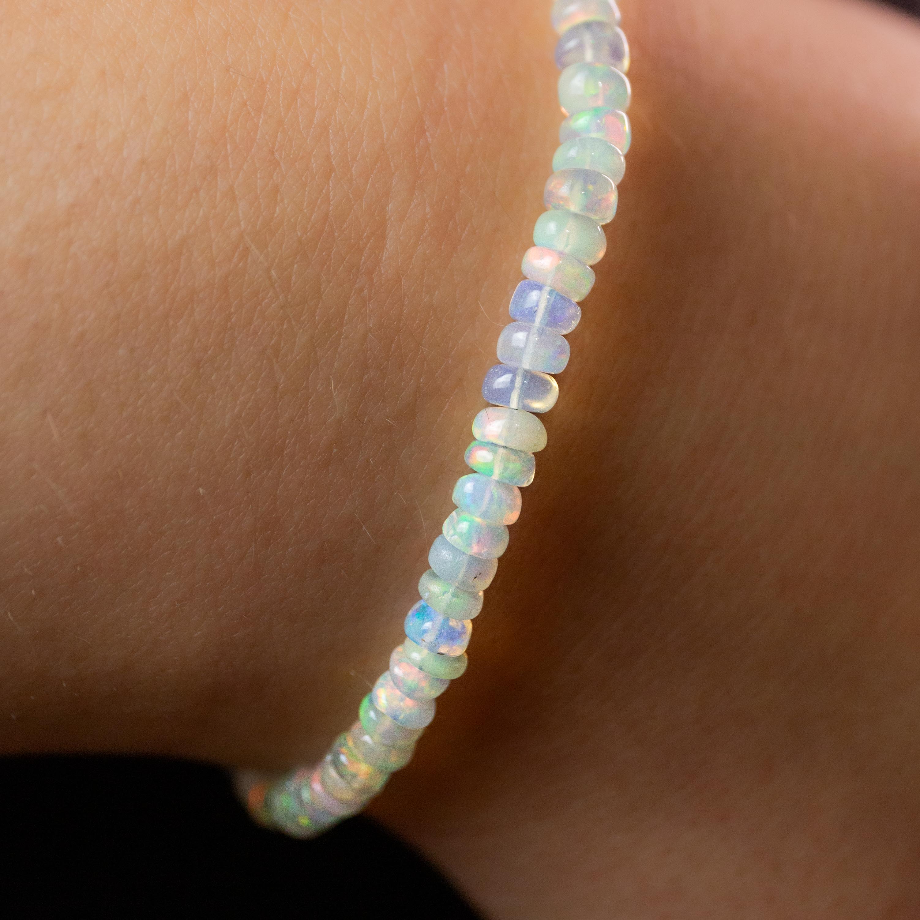 Noble Opal Bracelet - 4mm/17cm (D)